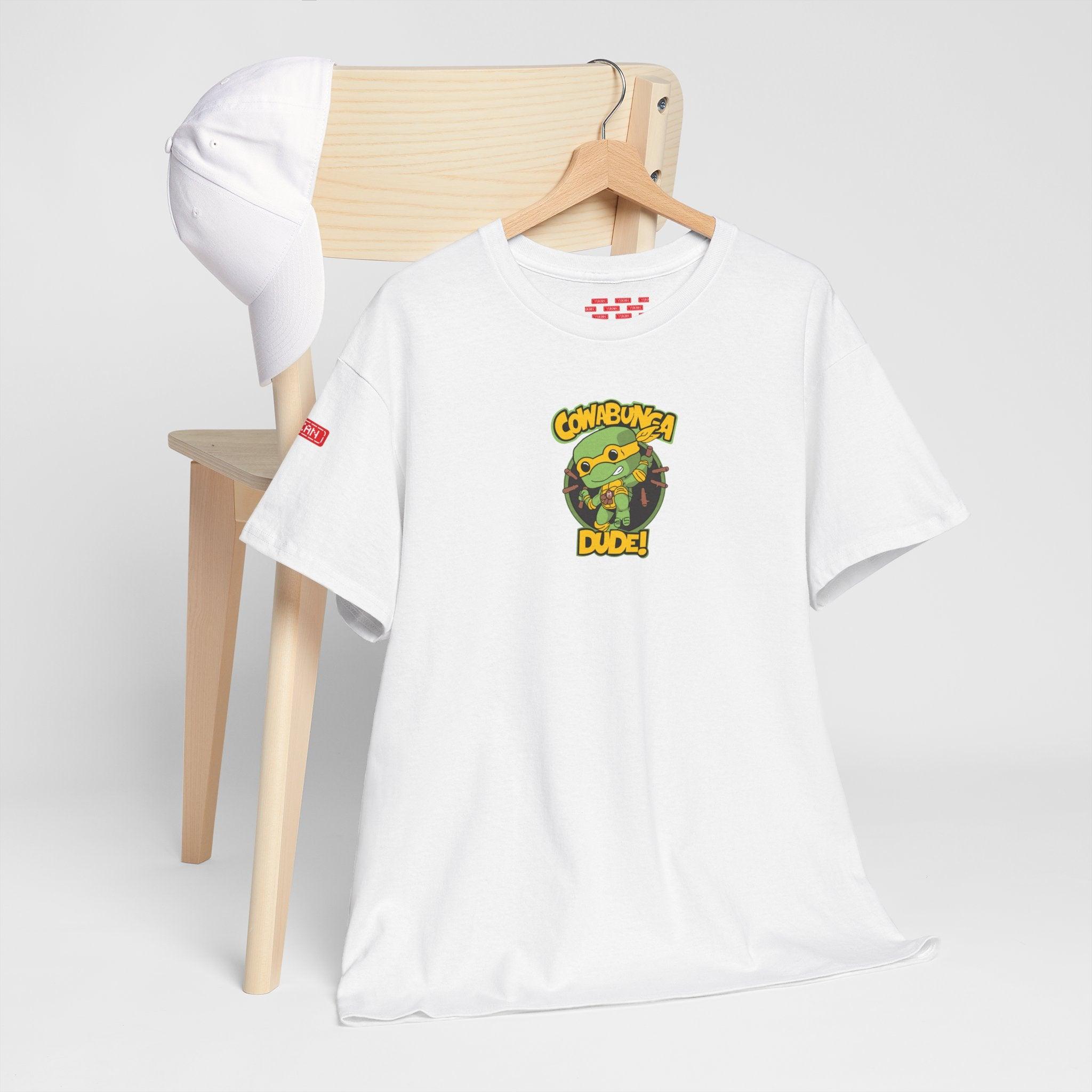 Unisex Heavy Cotton Tee - COWABUNGA! - Yukan Iconic