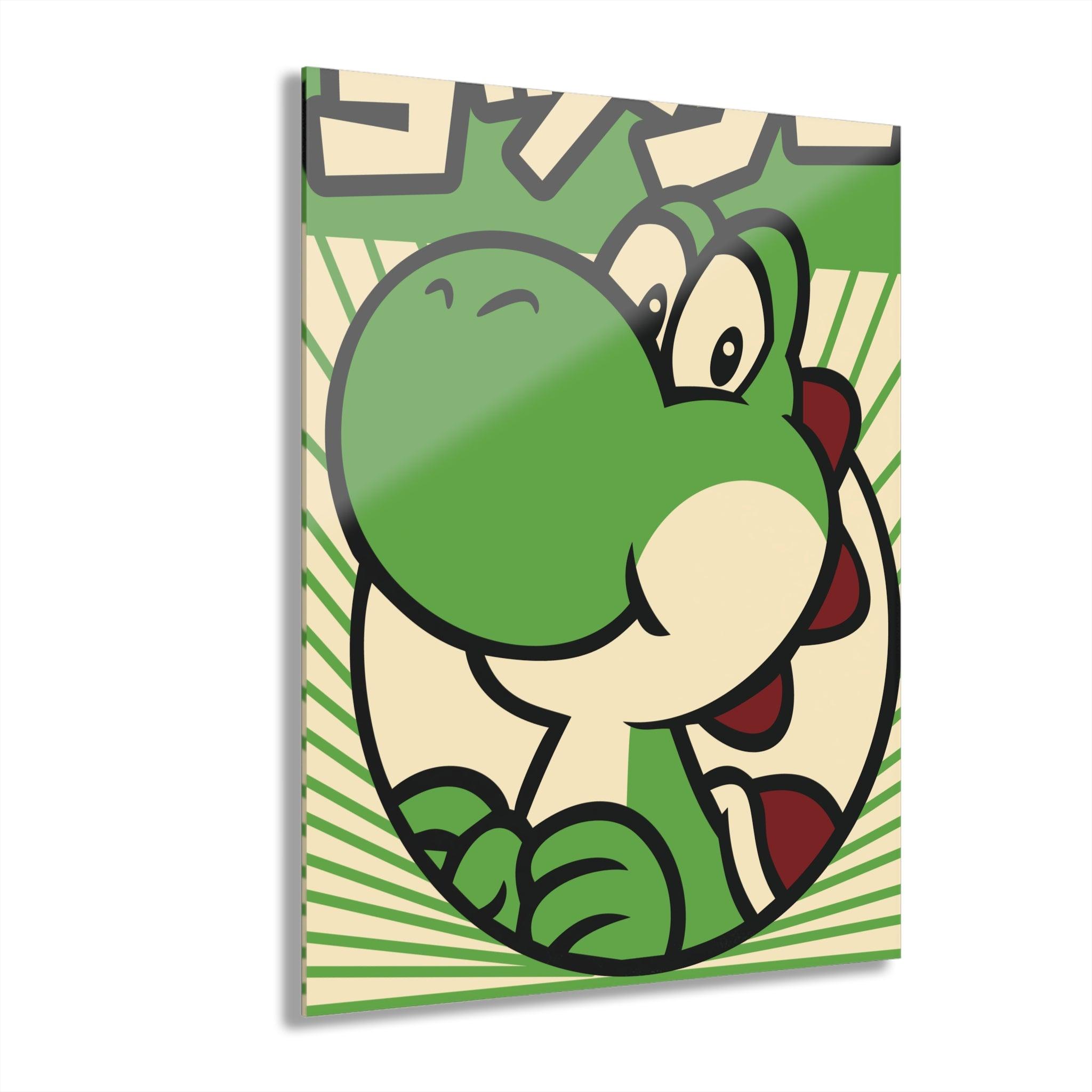 Acrylic Artwork - Cutie Yoshi - Yukan Iconic