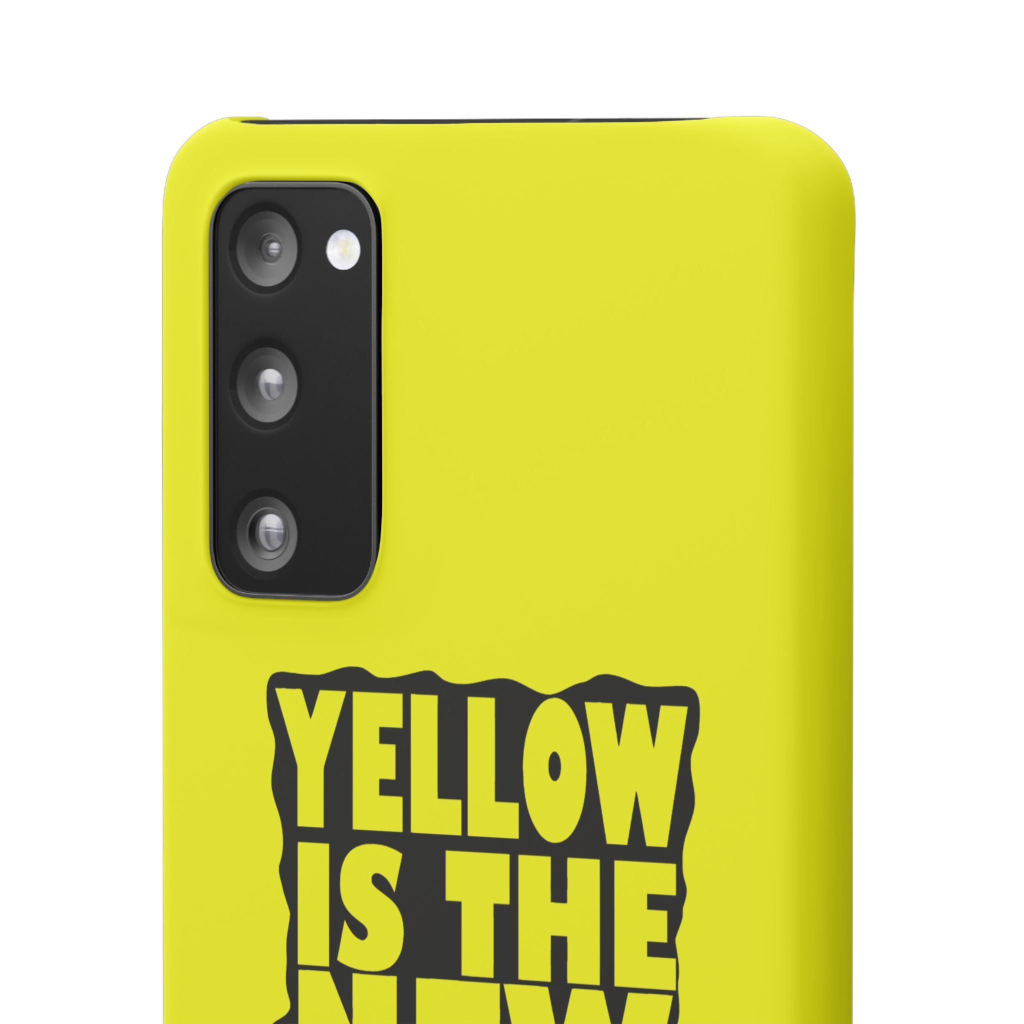 Snap Case - Yellow Is The New Black - Yukan Iconic