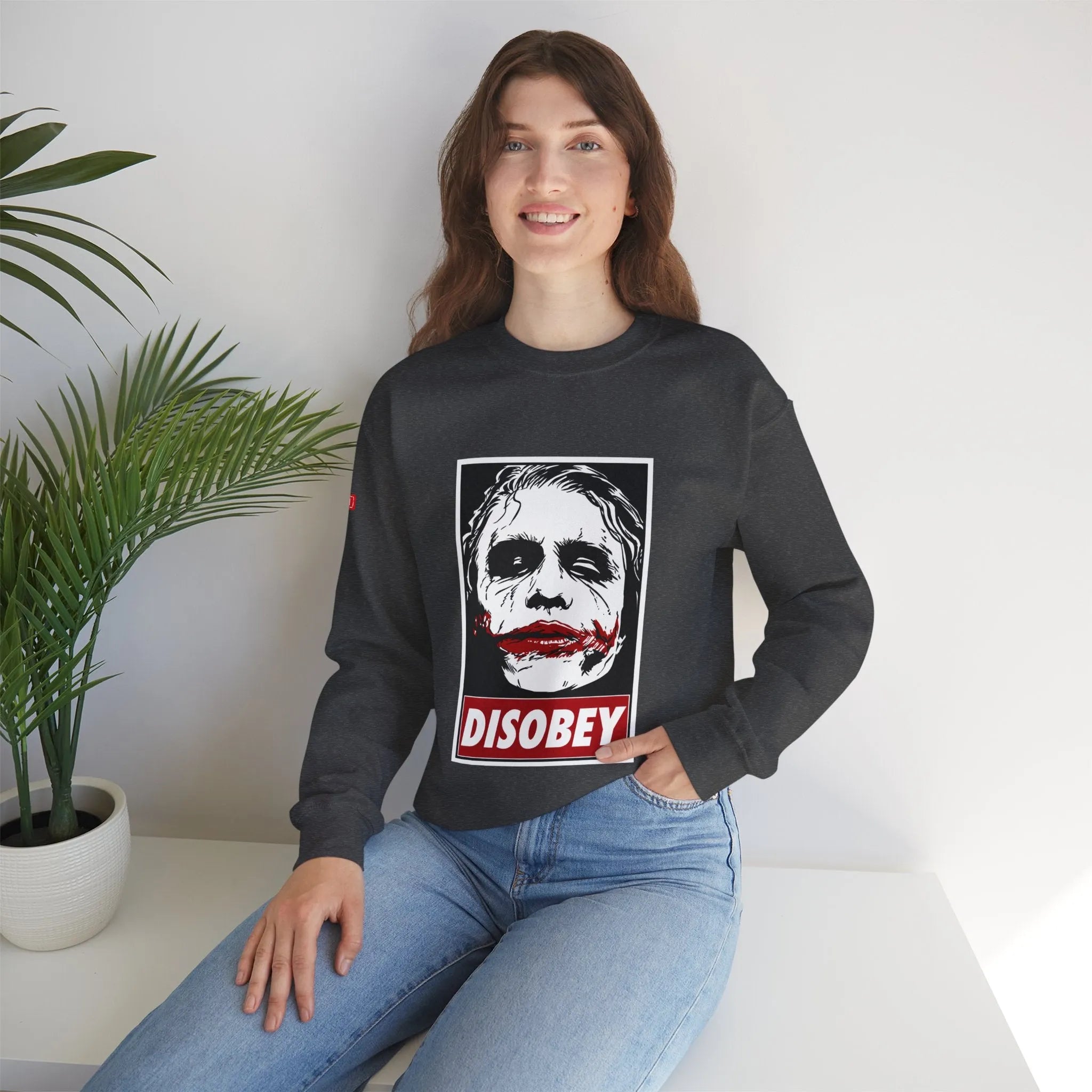 Sweatshirt | DC Comics - The Joker Disobey | Dark Edition - Yukan Iconic