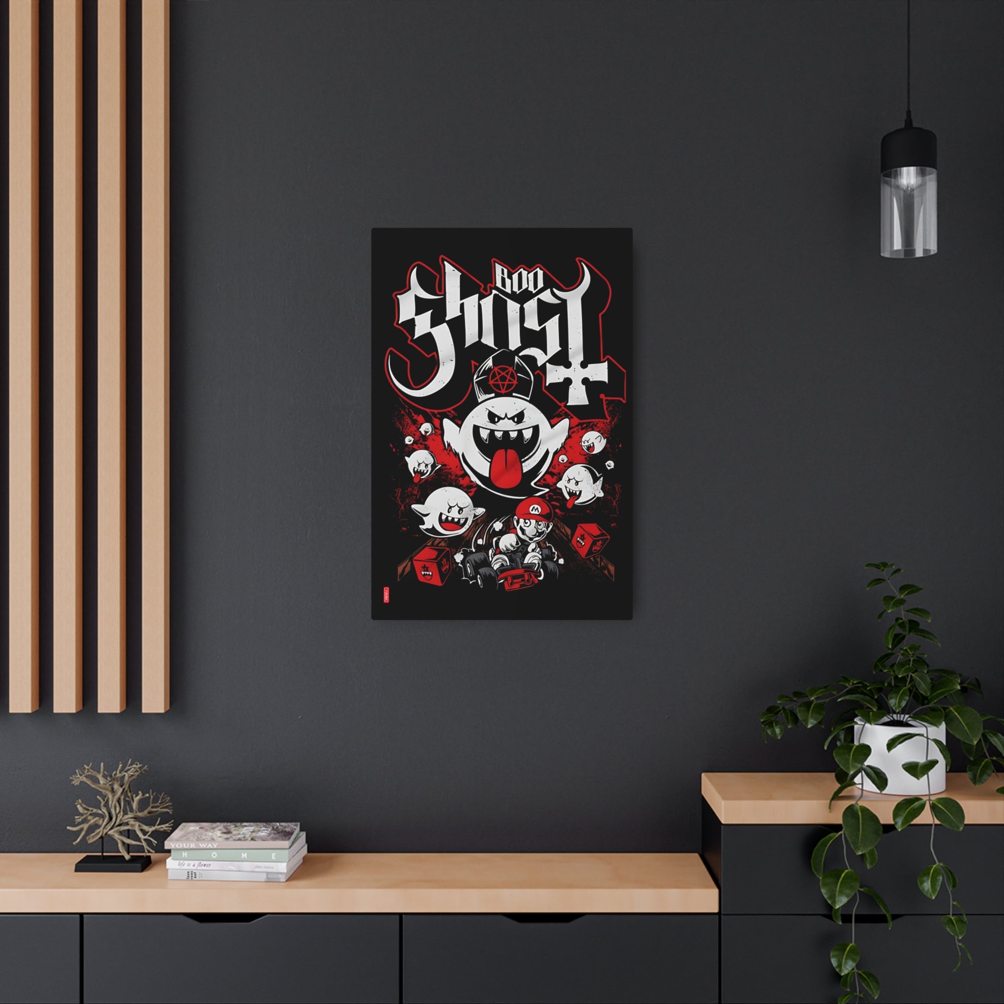 Aluminium Artwork - King Boo Pursuit