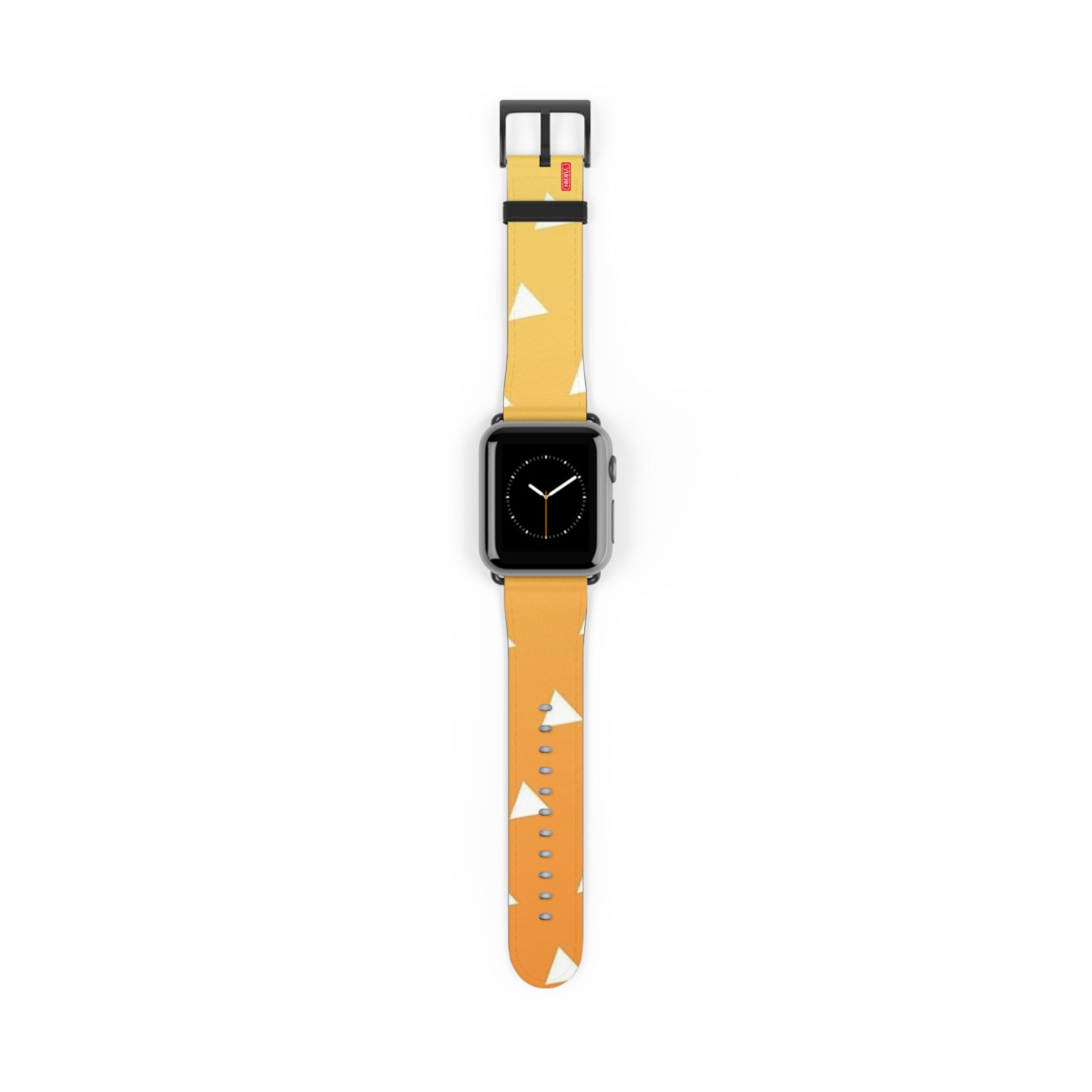 Lether Apple Watch Band - Zenitsu Pattern