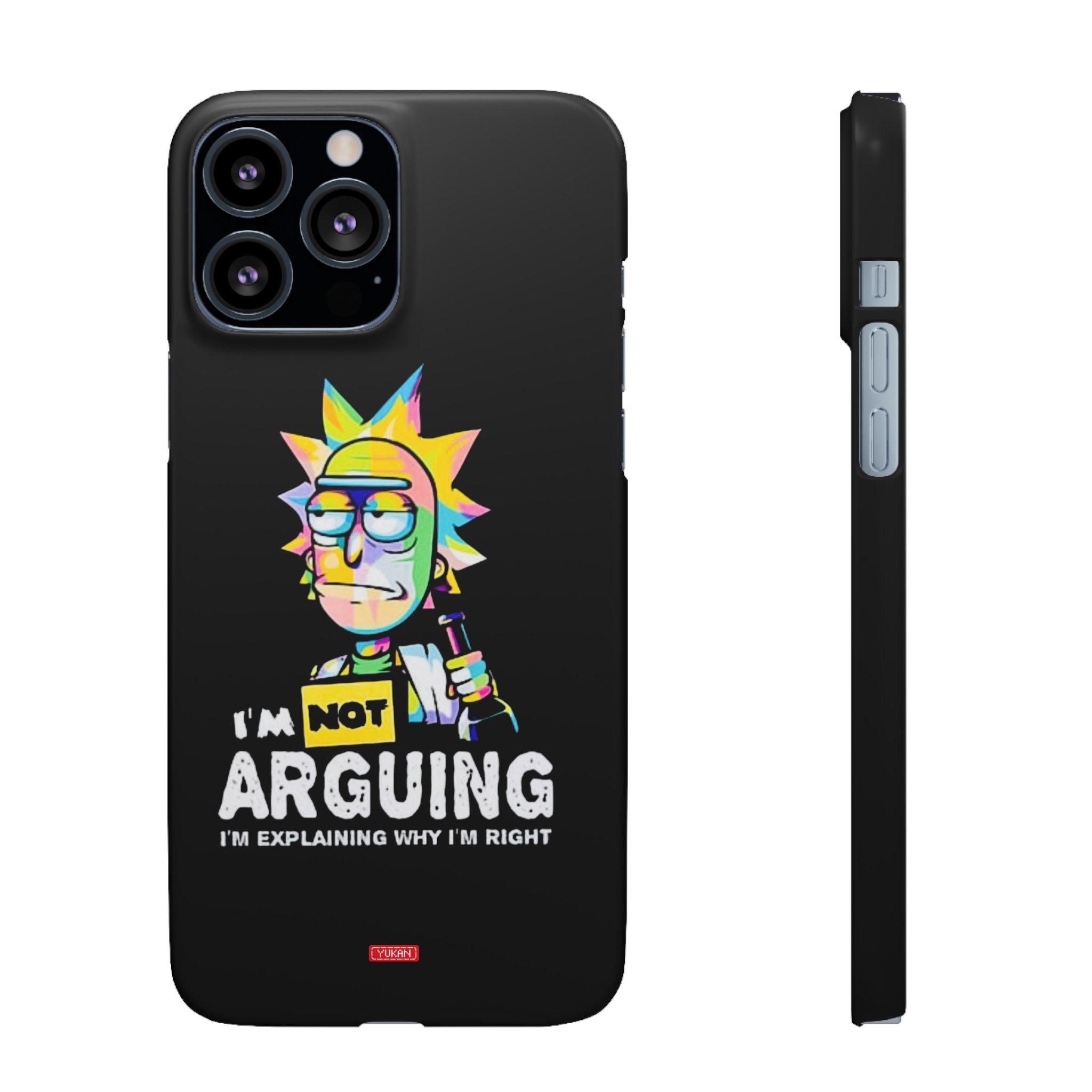 Snap Cases - "I Don't Arguing" - Yukan Iconic