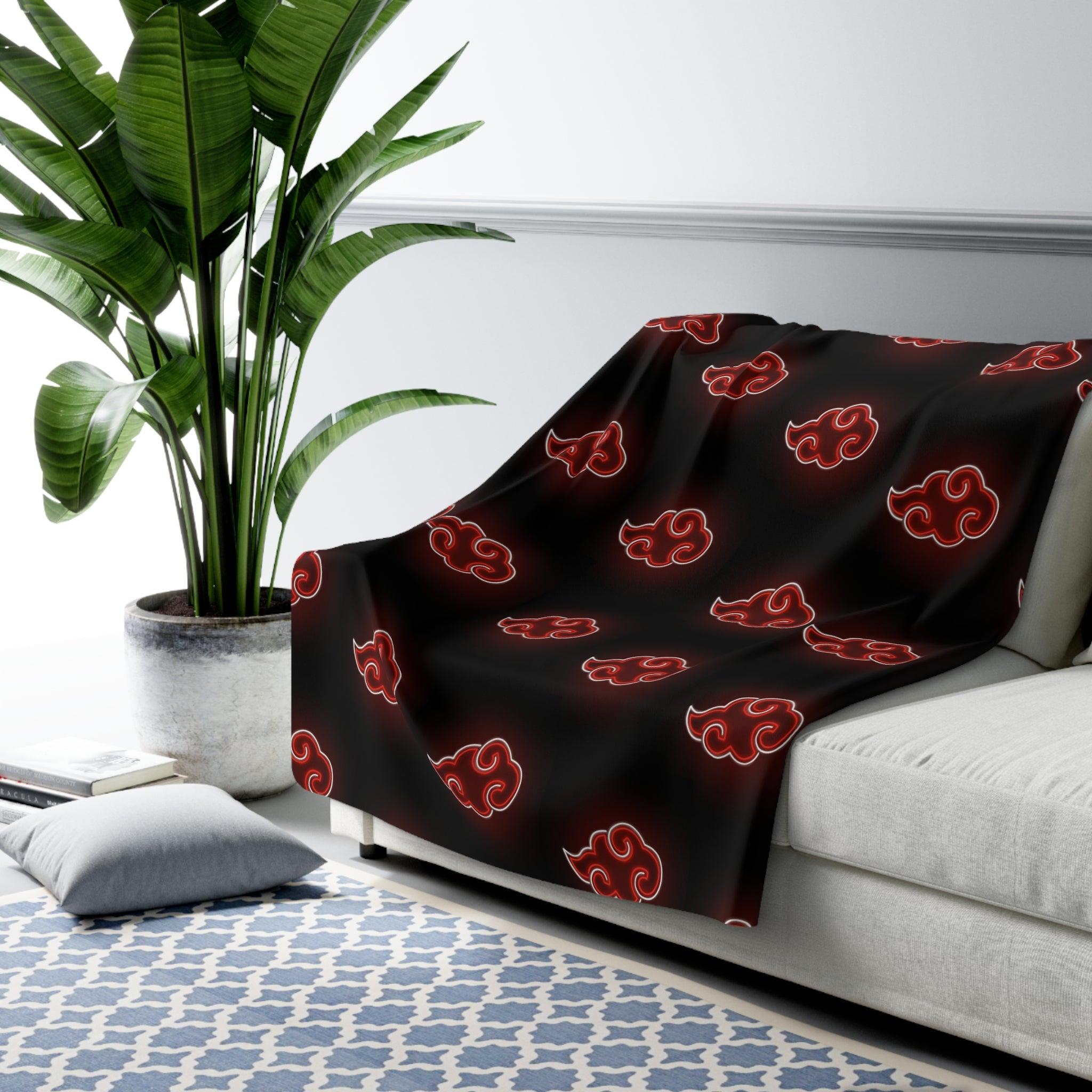 Sherpa Fleece Blanket - Glow Akatsuki - Yukan Iconic