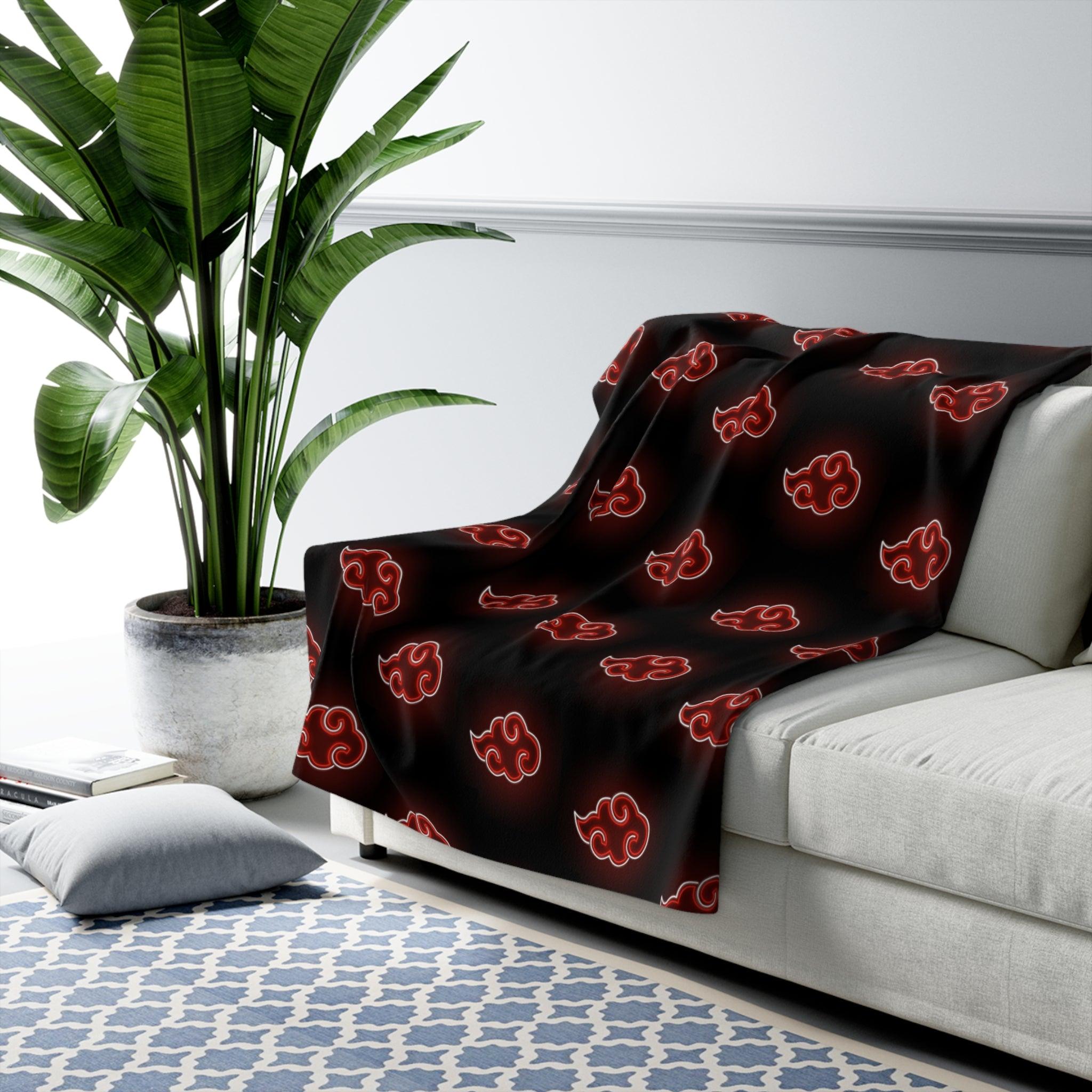 Sherpa Fleece Blanket - Glow Akatsuki - Yukan Iconic