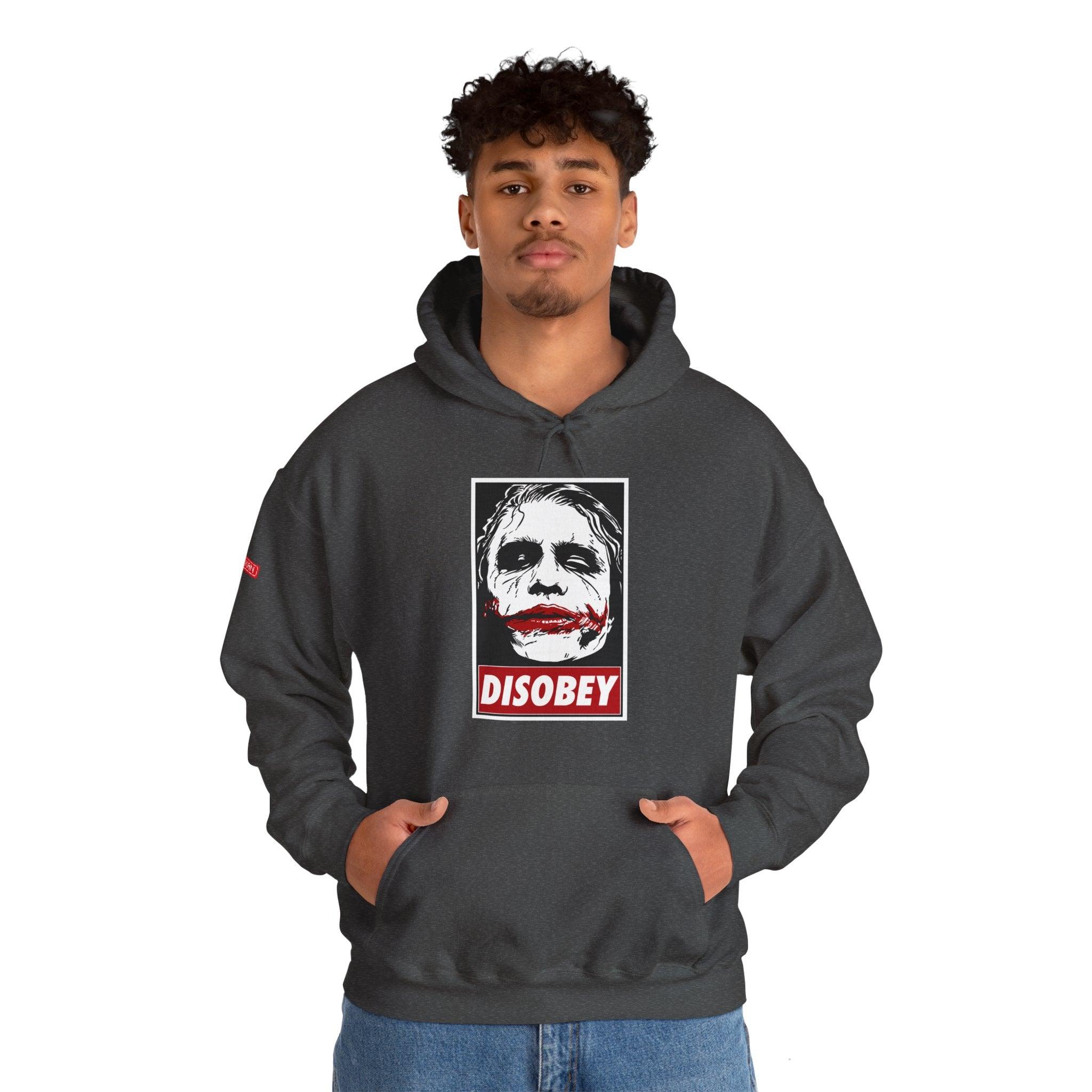 Hoodie | DC Comics - The Joker Disobey | Dark Edition - Yukan Iconic