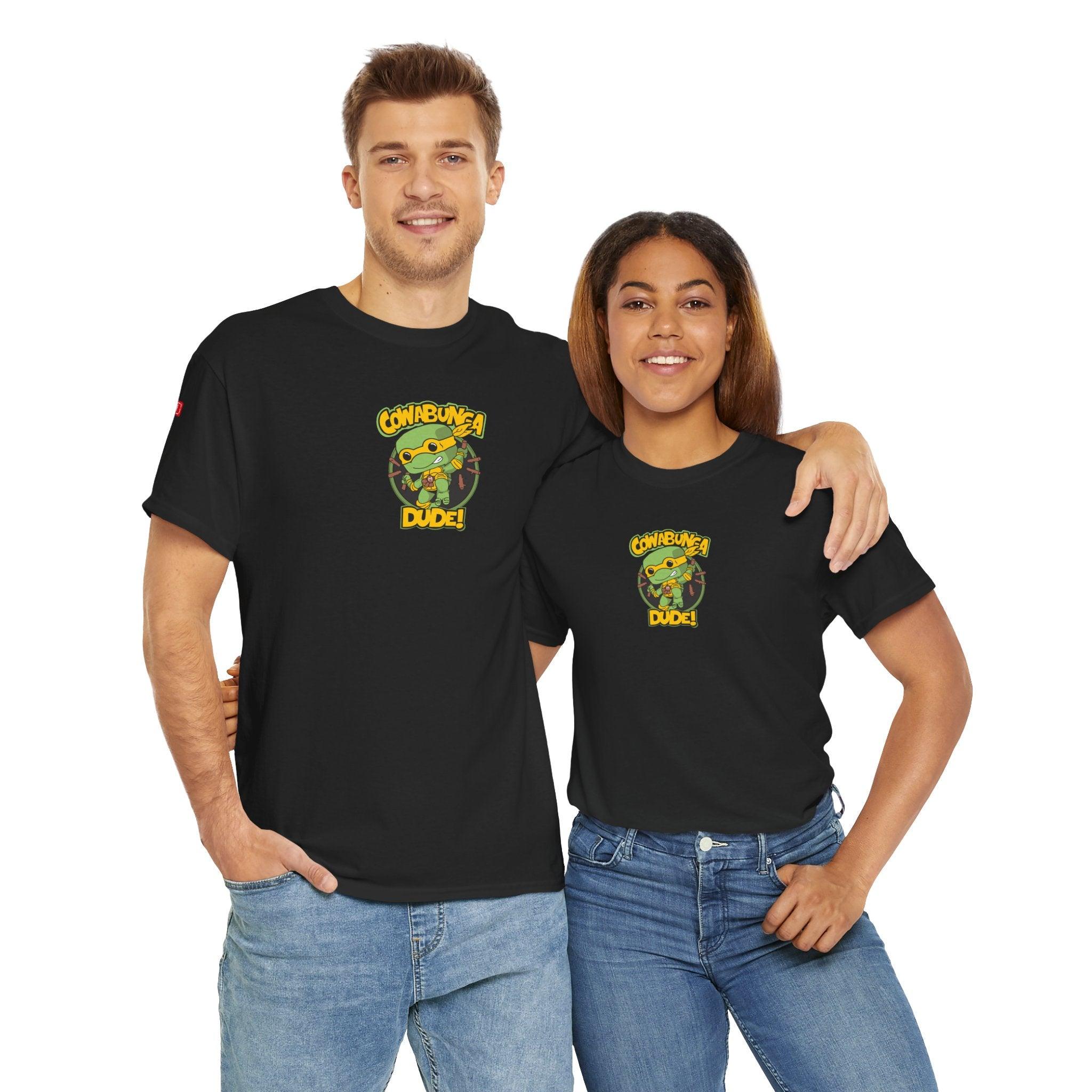 Unisex Heavy Cotton Tee - COWABUNGA! - Yukan Iconic