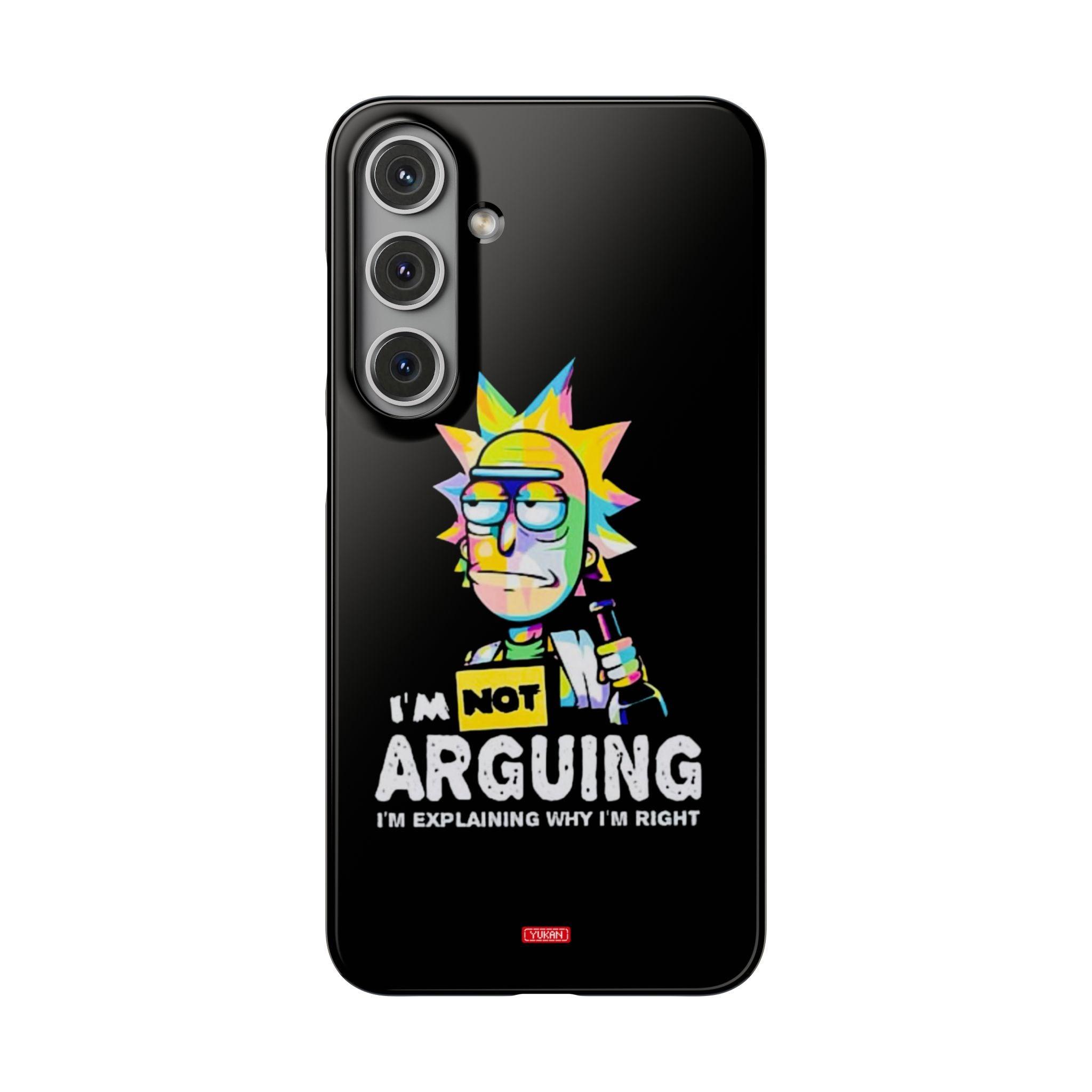 Snap Cases - "I Don't Arguing" - Yukan Iconic