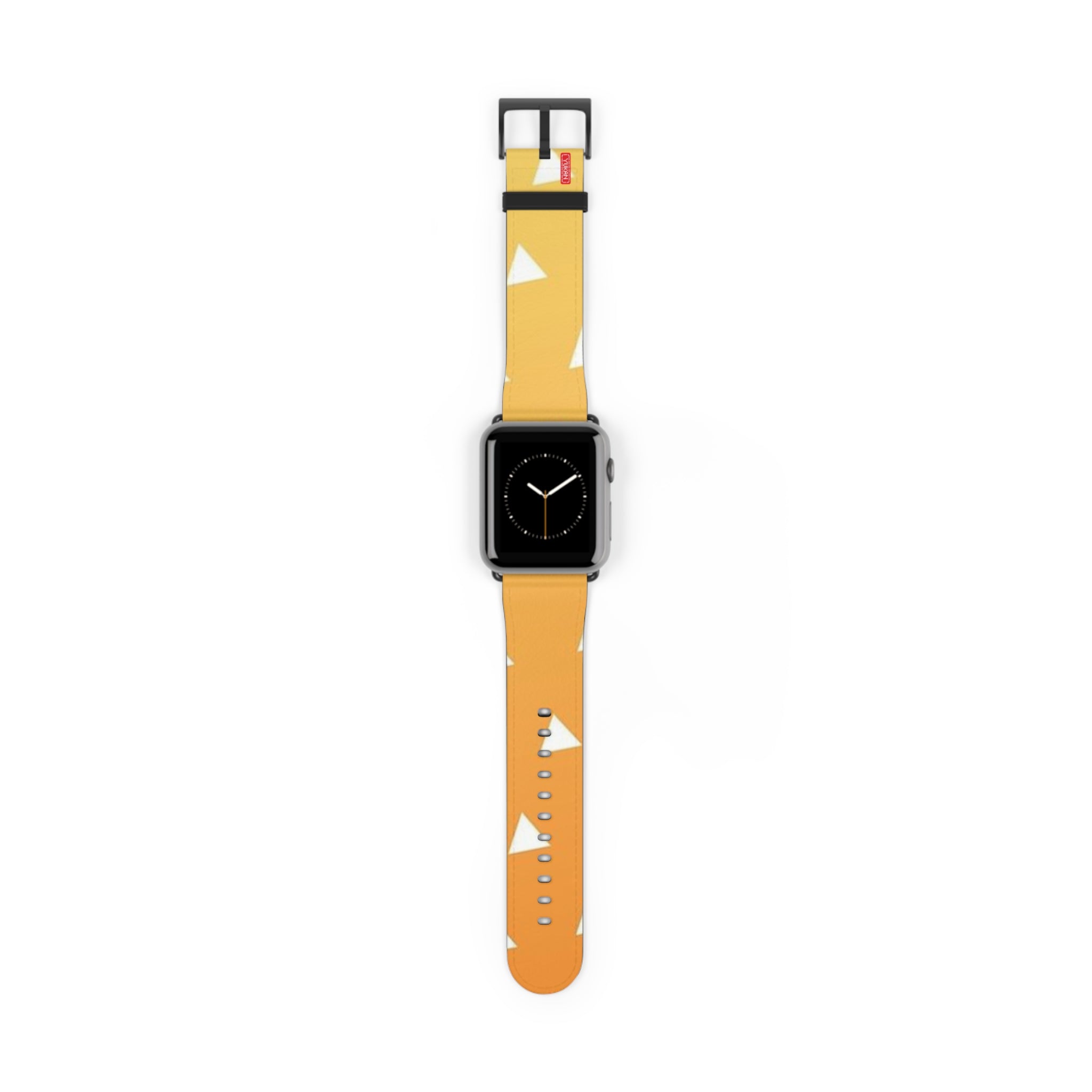 Lether Apple Watch Band - Zenitsu Pattern