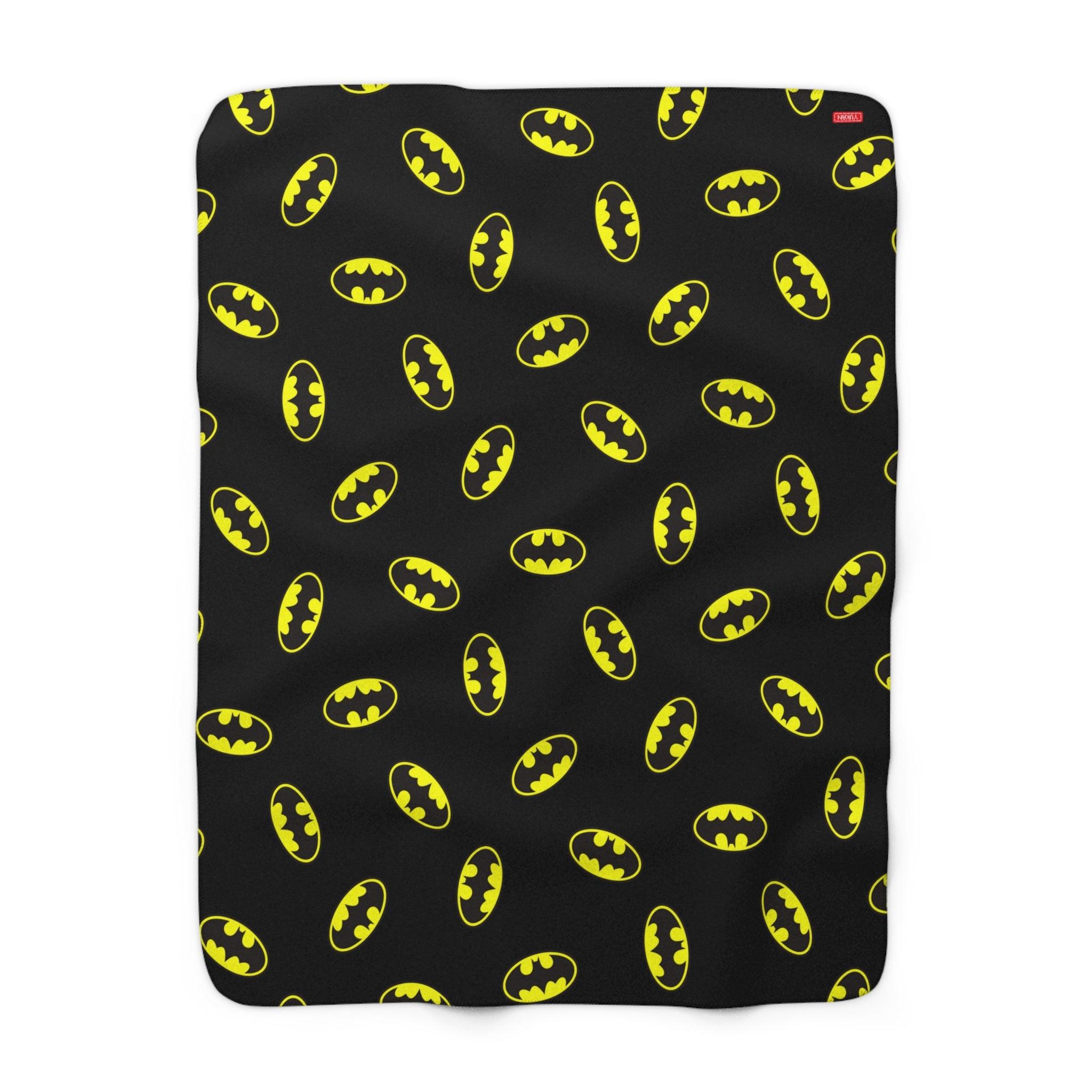 Sherpa Fleece Blanket - The Bat