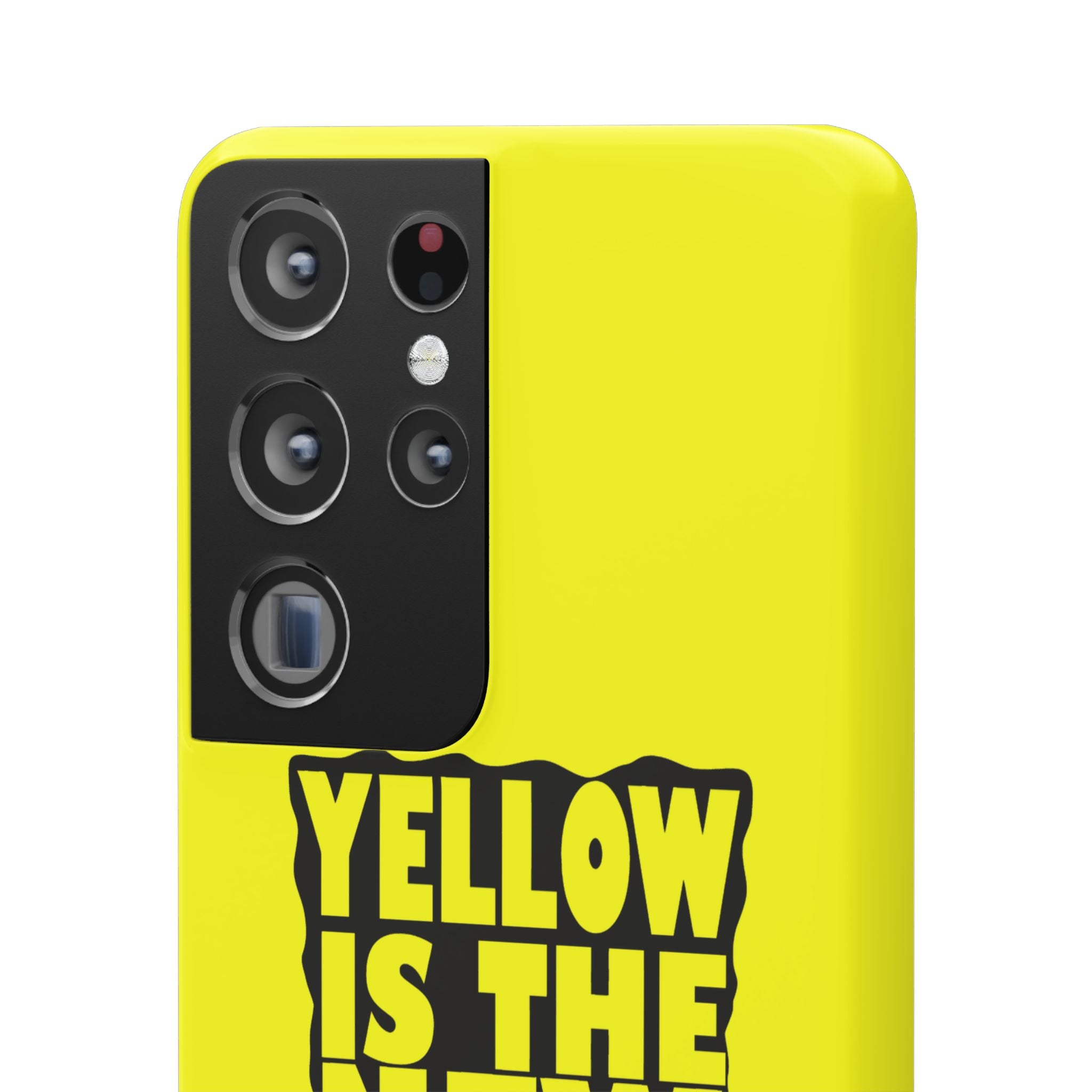 Snap Case - Yellow Is The New Black - Yukan Iconic