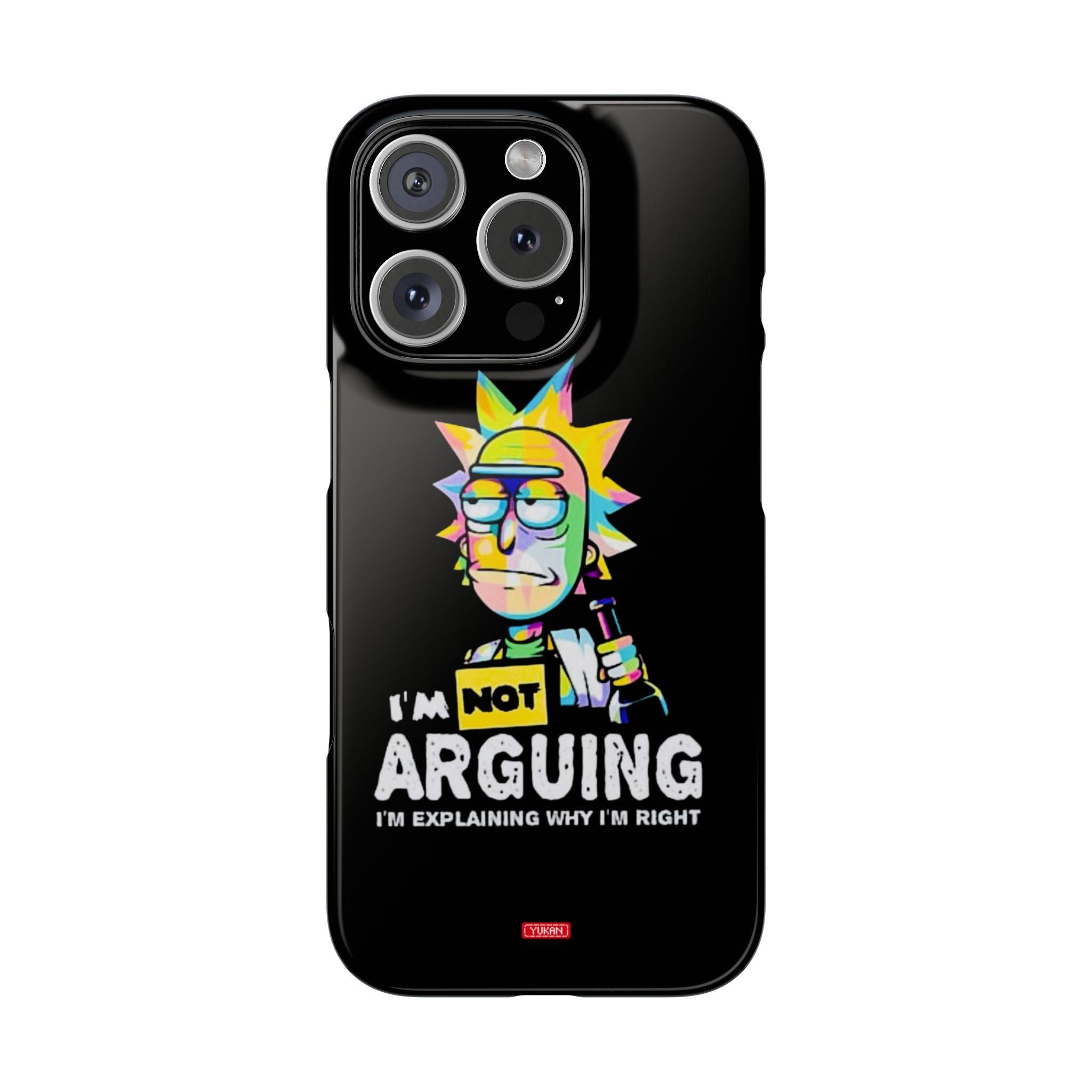 Snap Cases - "I Don't Arguing" - Yukan Iconic