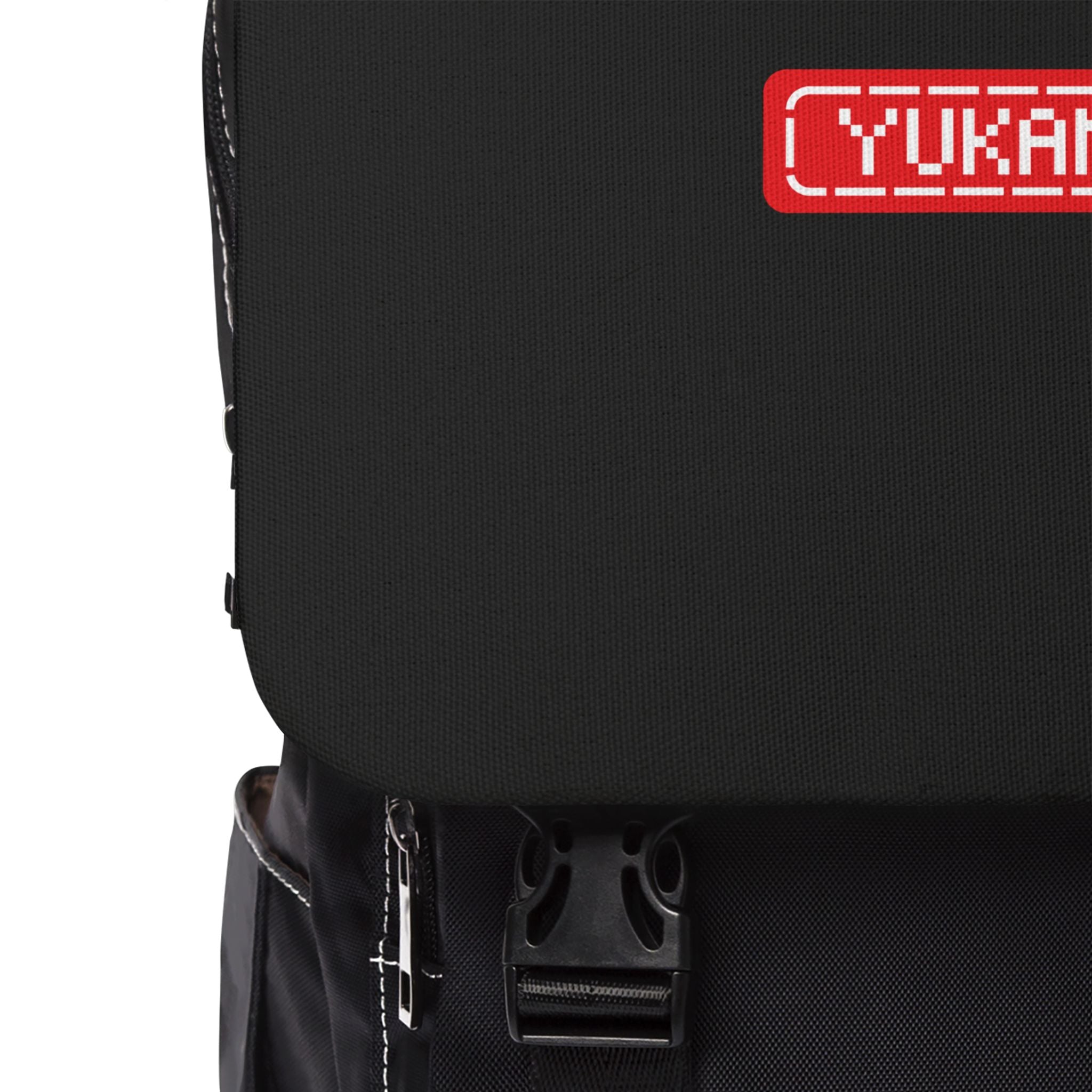 Casual Shoulder Backpack - YUKAN INCONIC BLACK