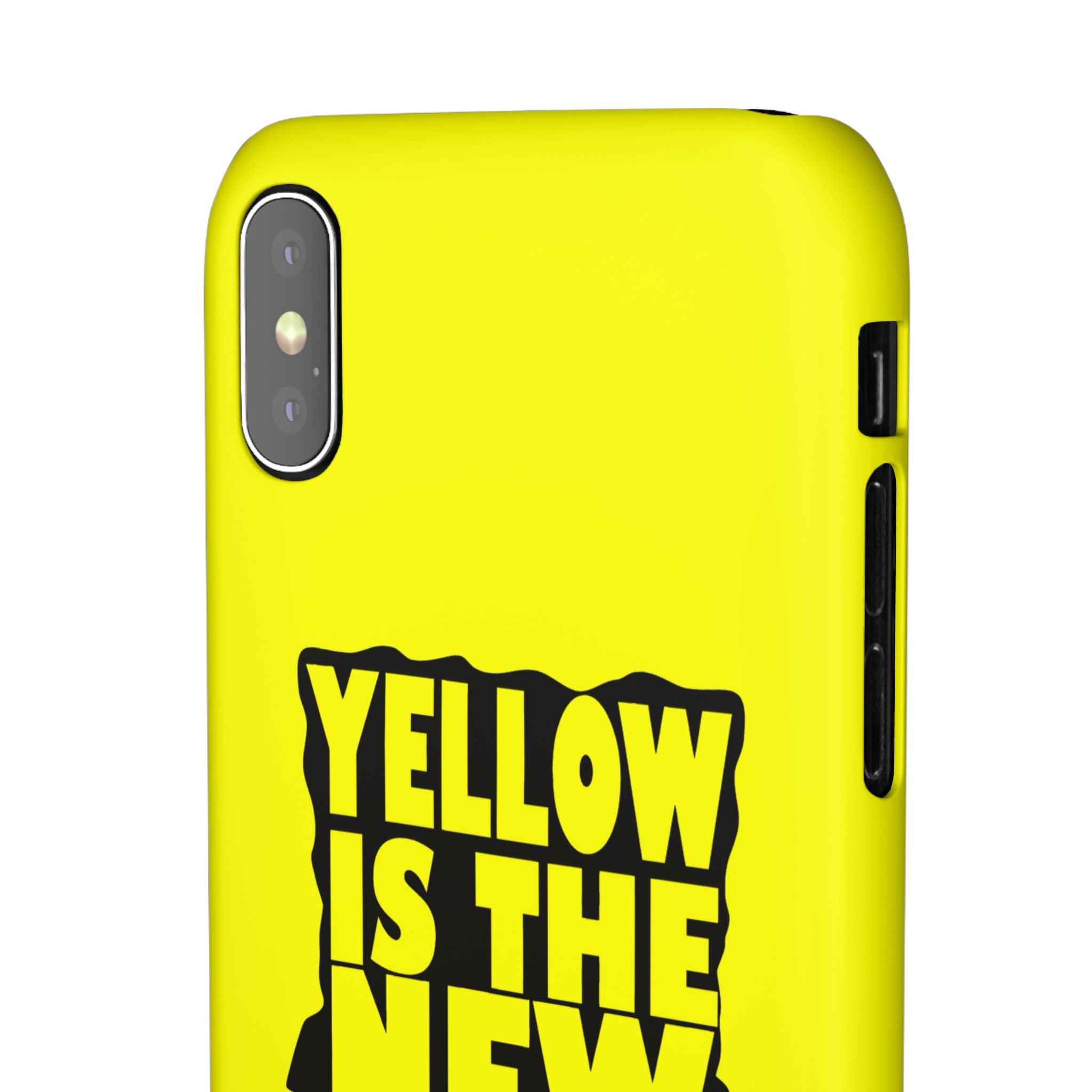 Snap Case - Yellow Is The New Black - Yukan Iconic