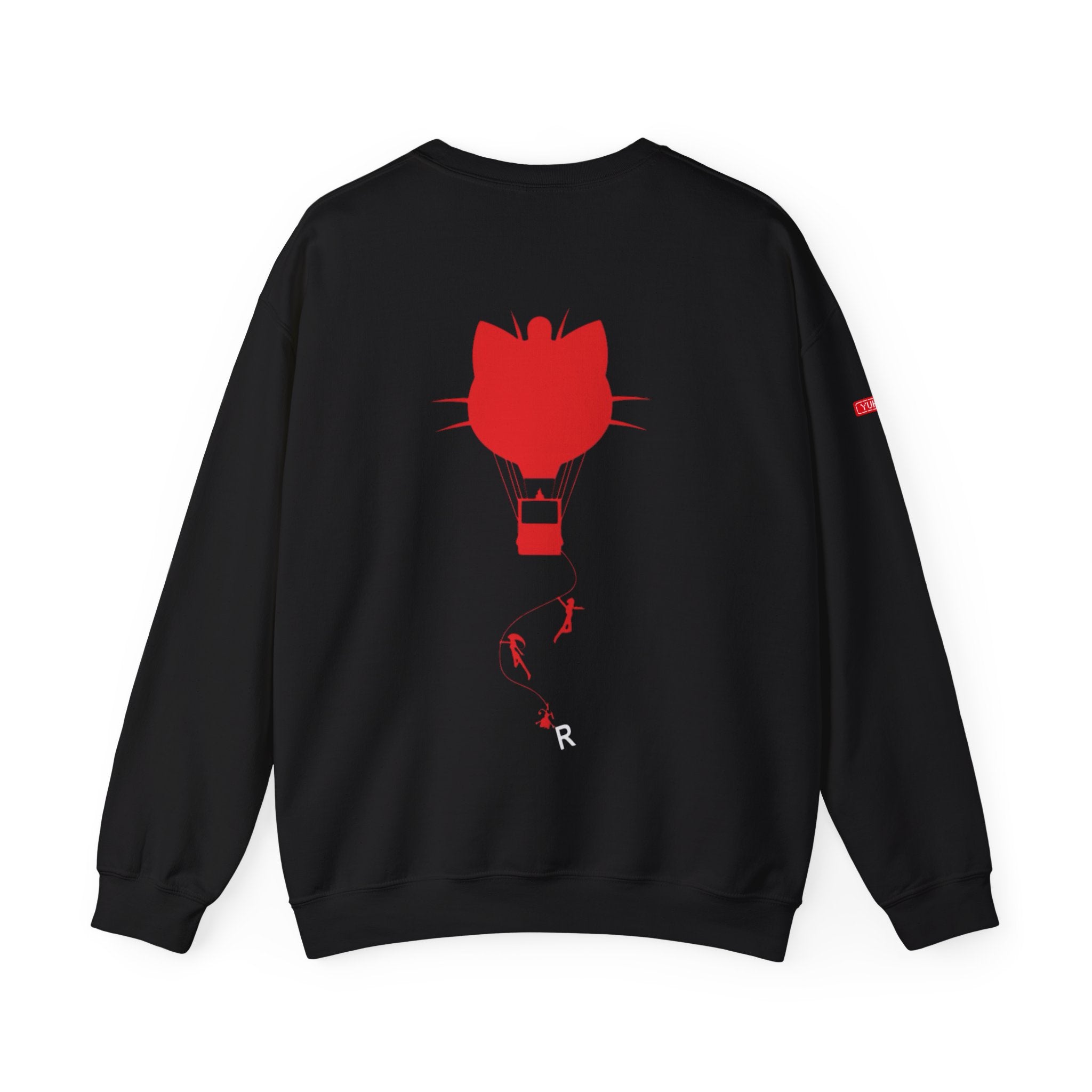 Heavy Crewneck Sweatshirt - Team Rocket Forever (Design on back)