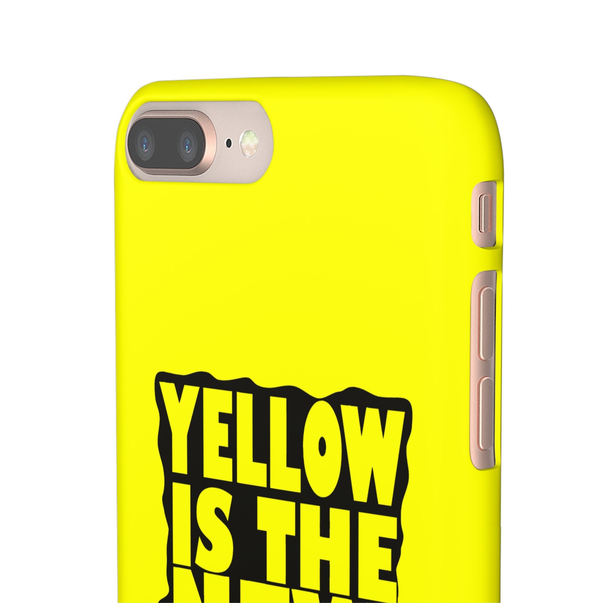 Snap Case - Yellow Is The New Black