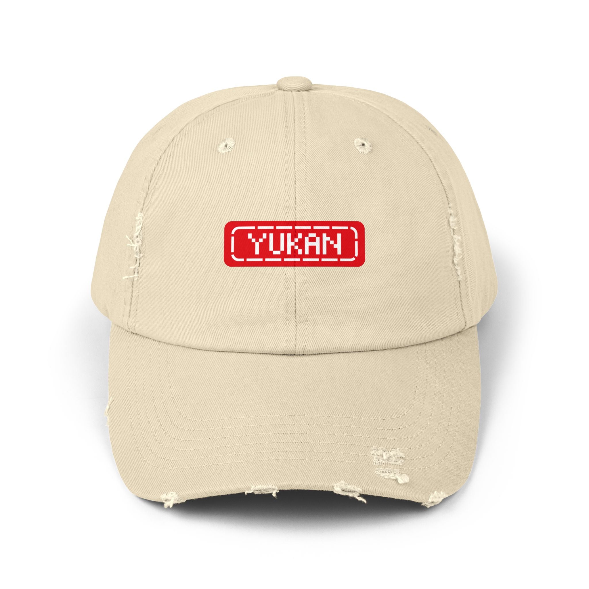 Unisex Distressed Cap - Yukan Iconic