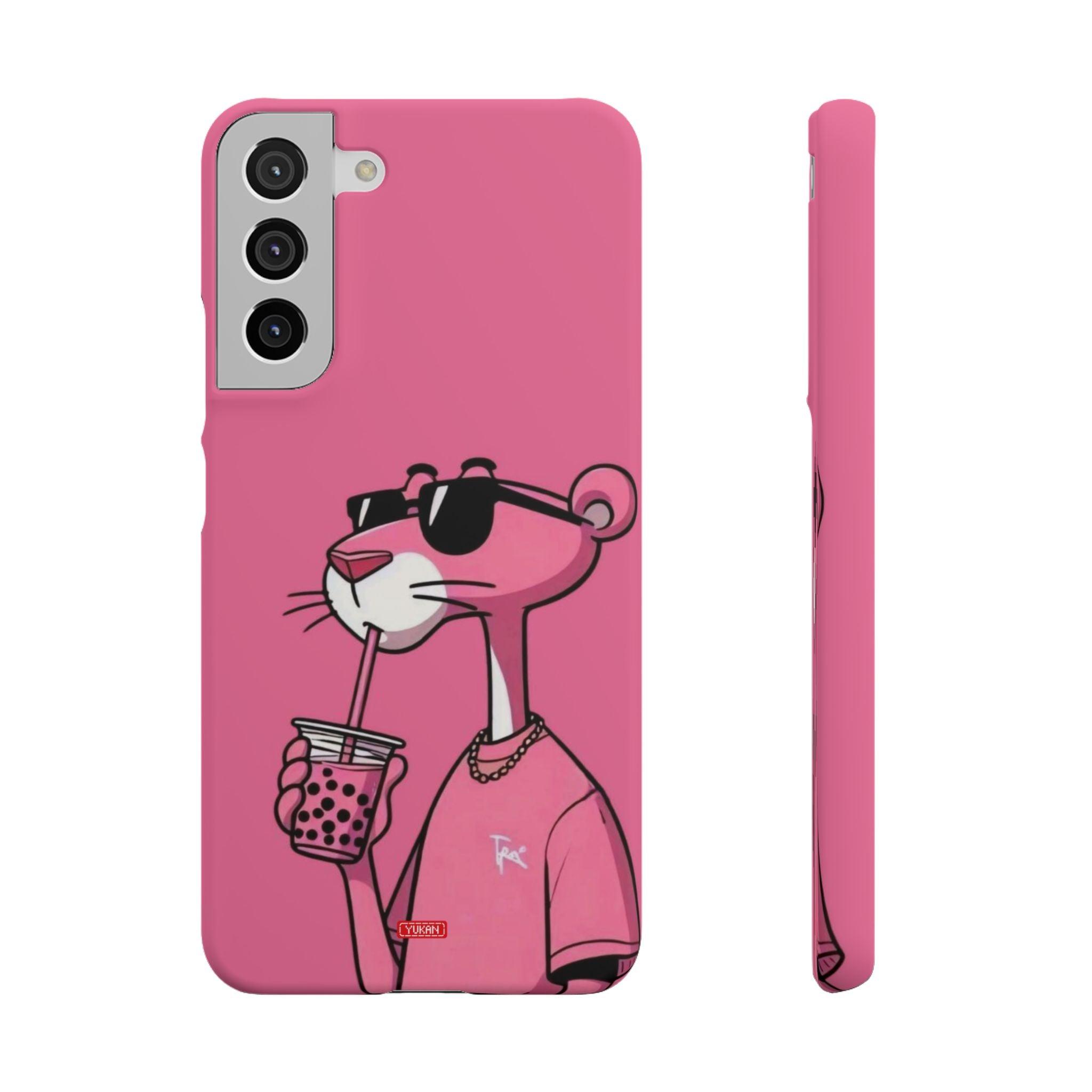 Snap Cases - Pink Bubble Tea - Yukan Iconic