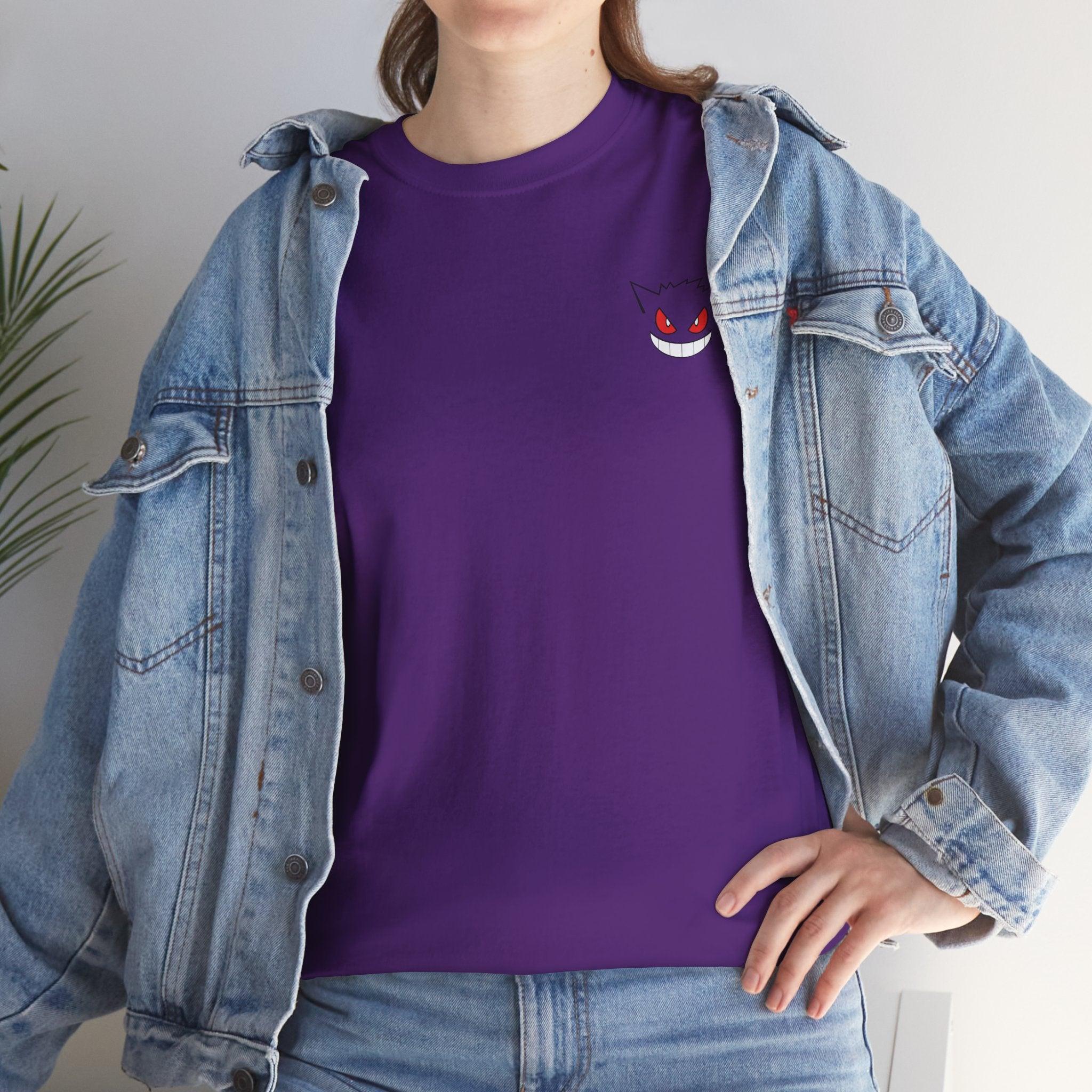 Unisex Heavy Cotton Tee - Purple Face - Yukan Iconic