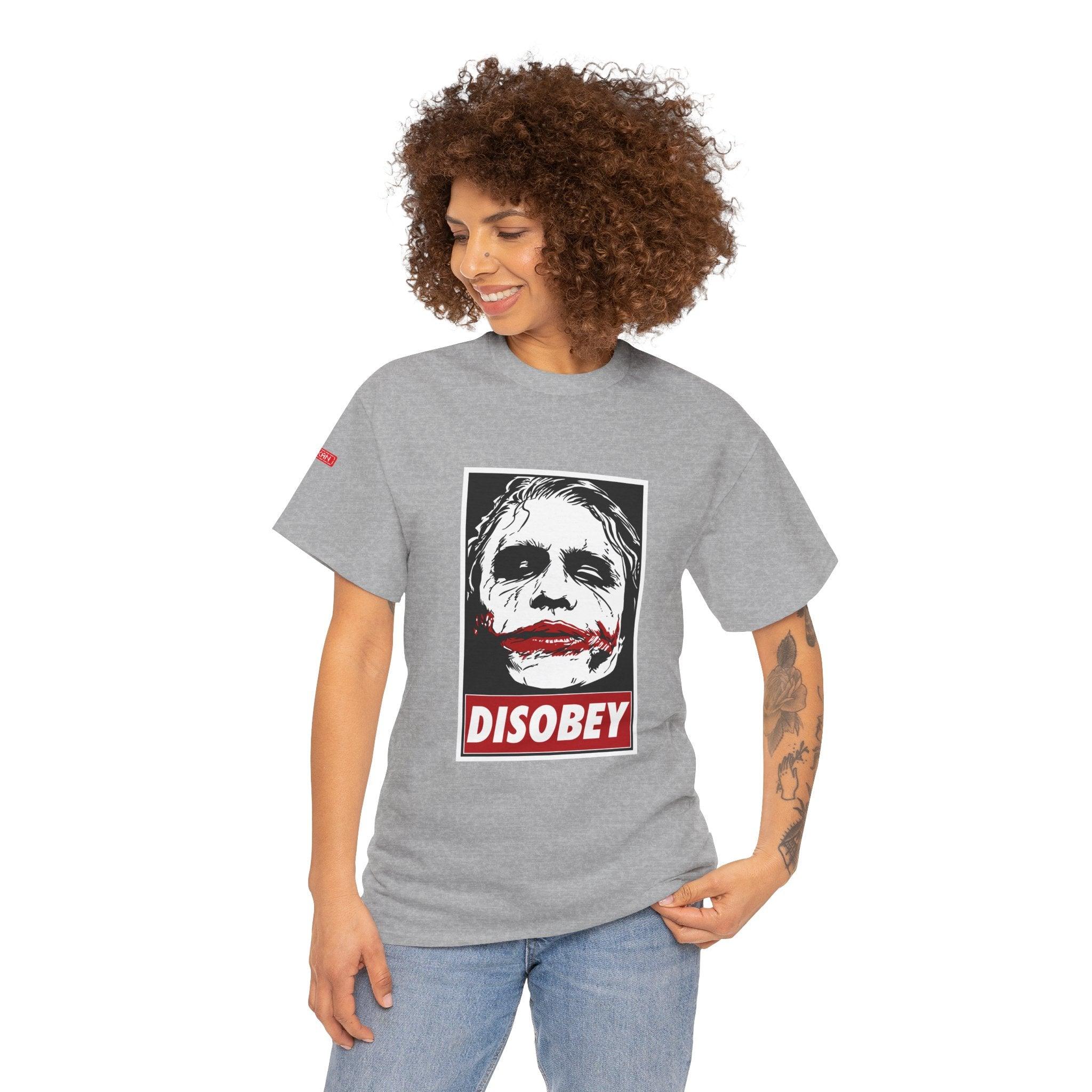 Unisex Heavy Cotton Tee - Disobey - Yukan Iconic