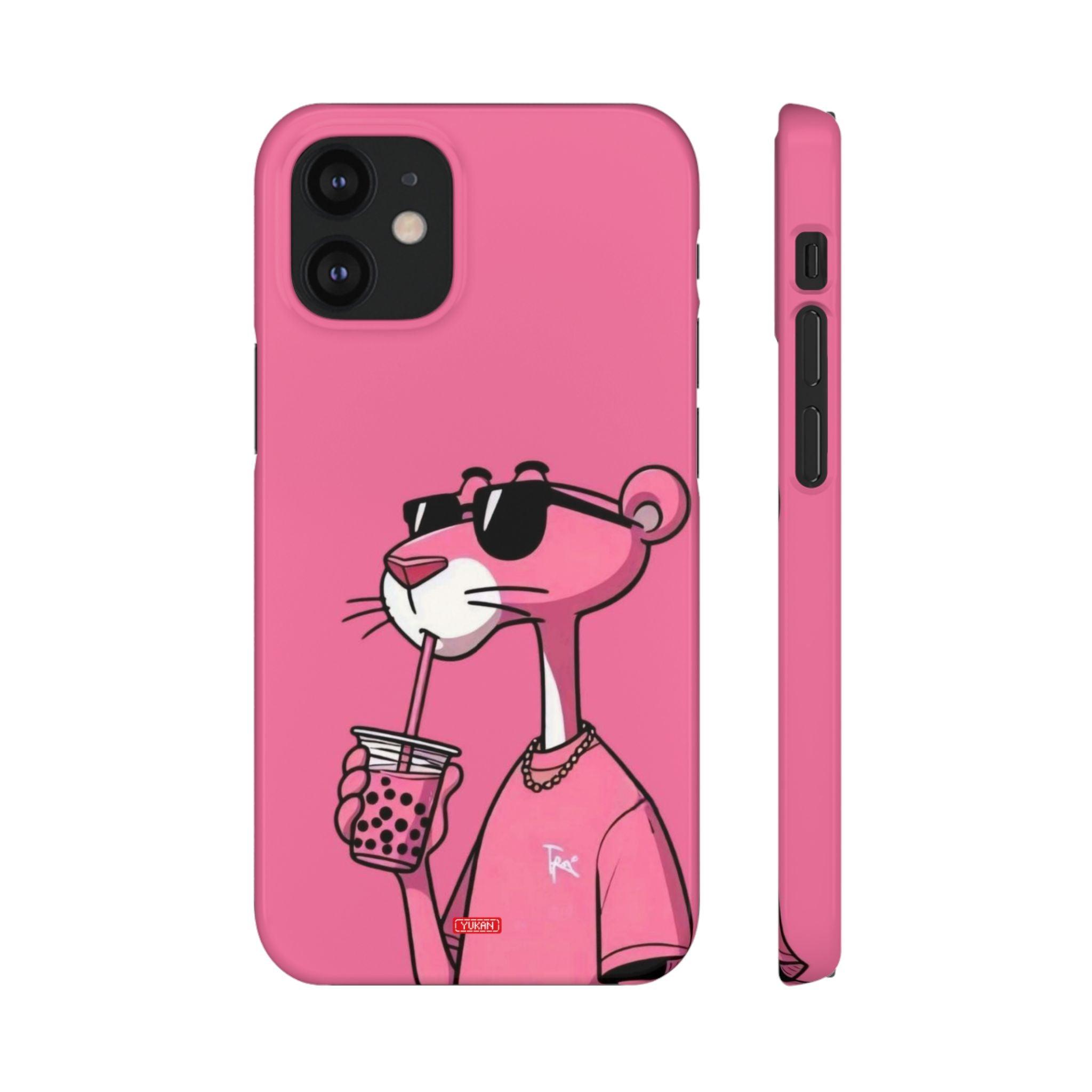 Snap Cases - Pink Bubble Tea - Yukan Iconic