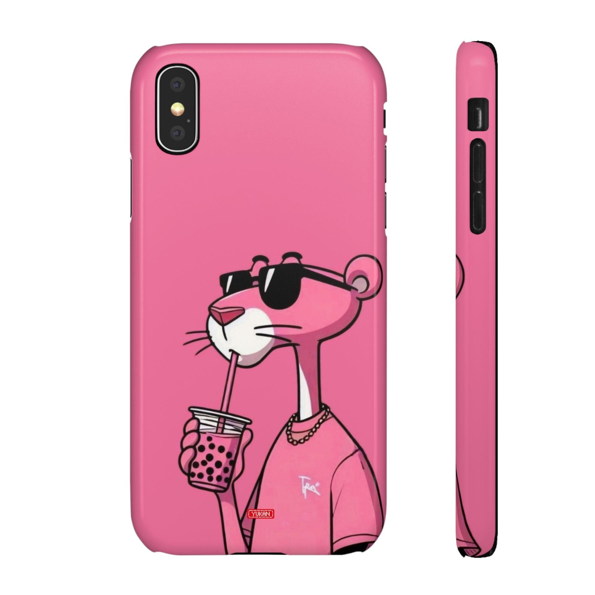 Snap Cases - Pink Bubble Tea - Yukan Iconic