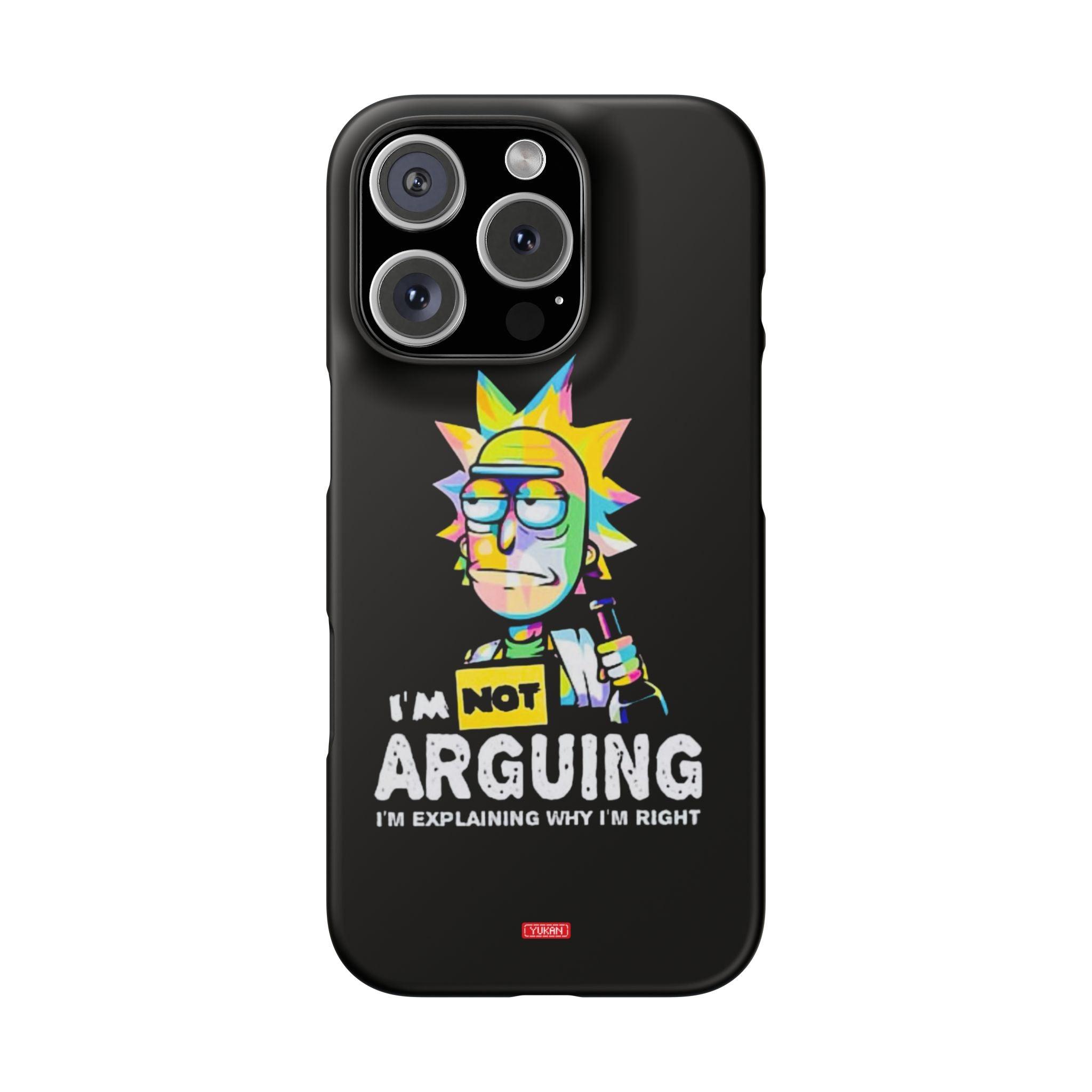 Snap Cases - "I Don't Arguing" - Yukan Iconic