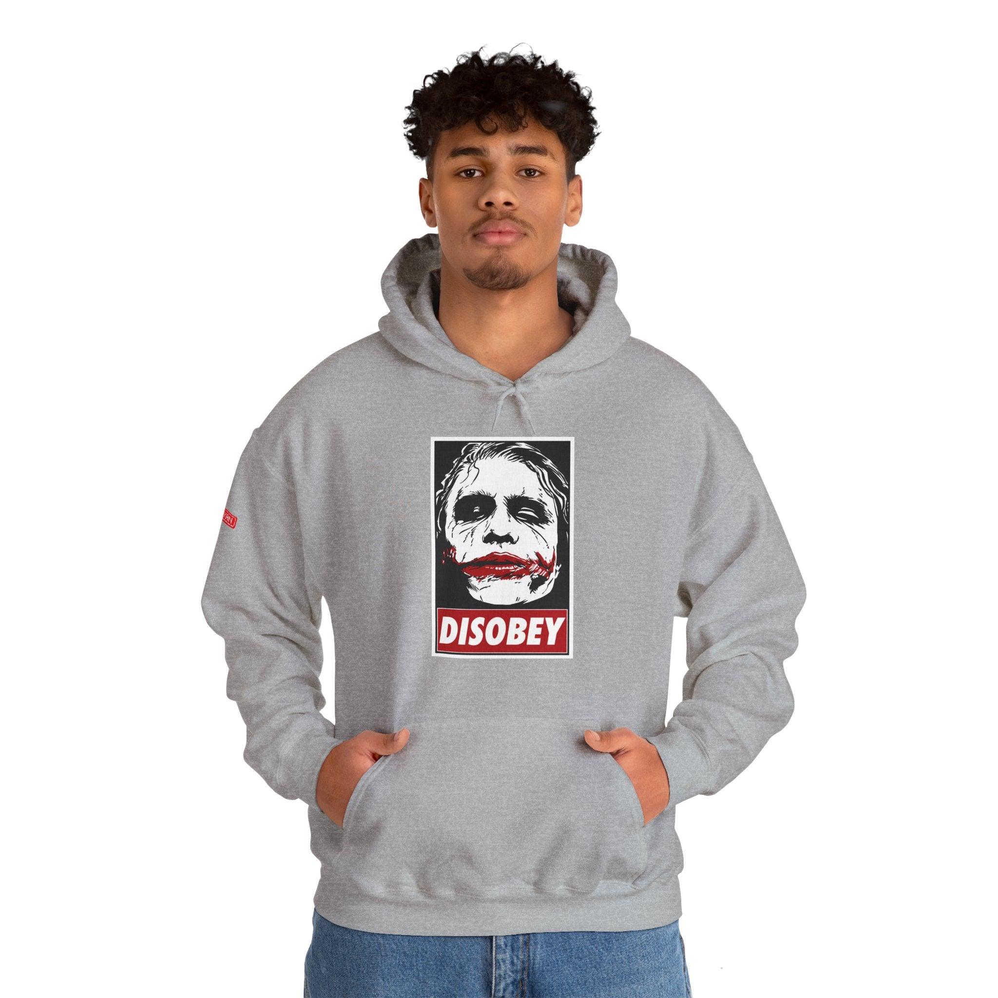 Hoodie | DC Comics - The Joker Disobey | Dark Edition - Yukan Iconic