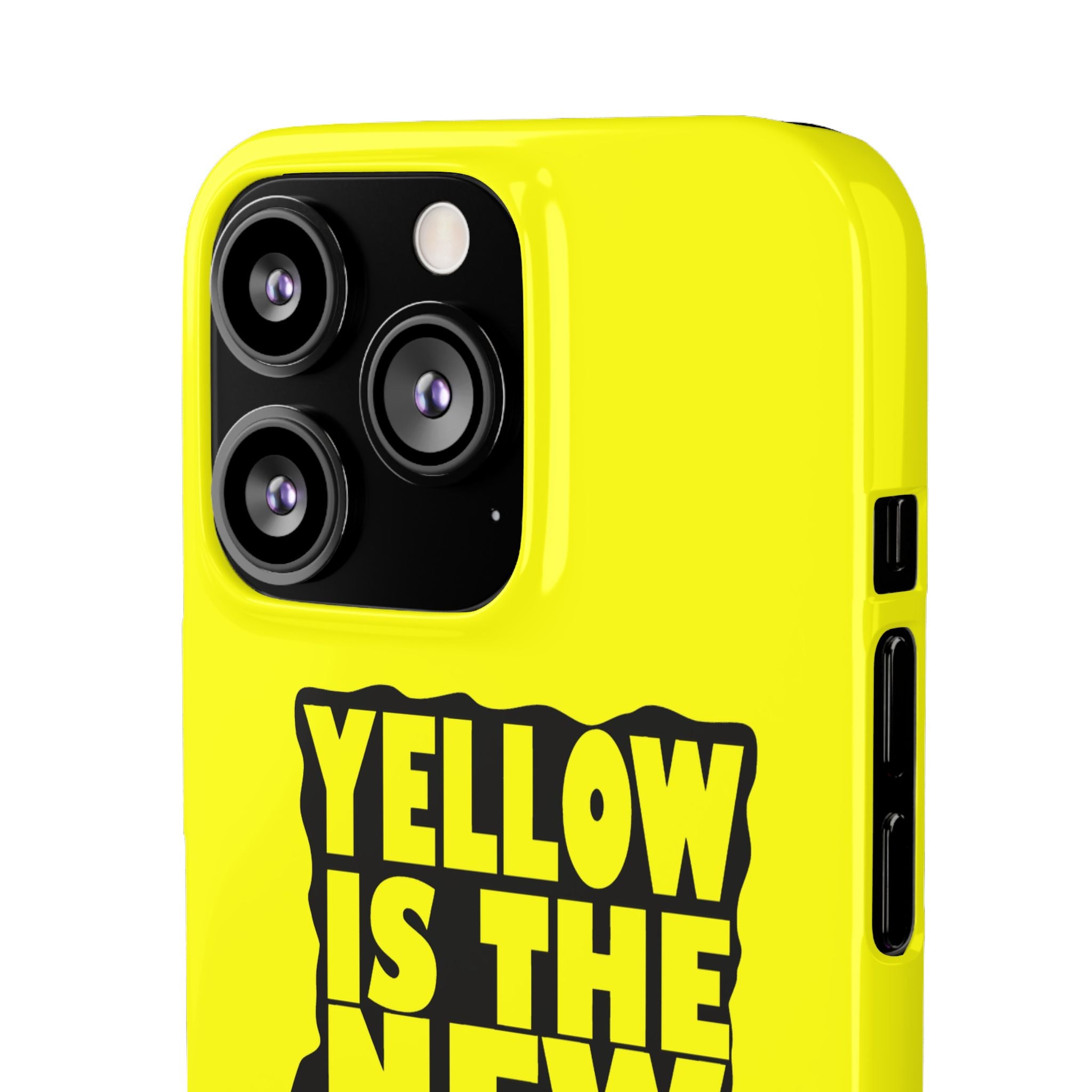 Snap Case - Yellow Is The New Black