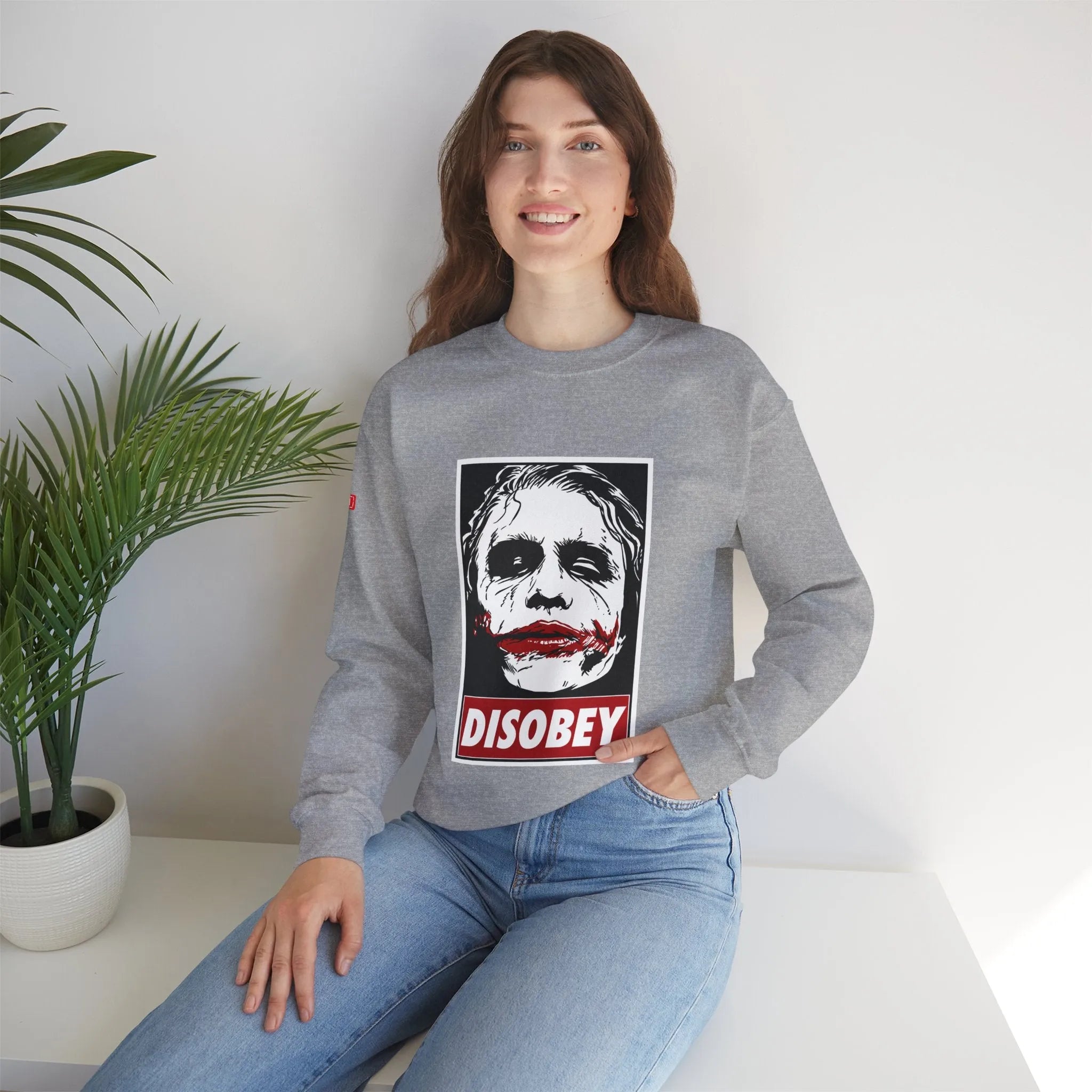 Sweatshirt | DC Comics - The Joker Disobey | Dark Edition - Yukan Iconic