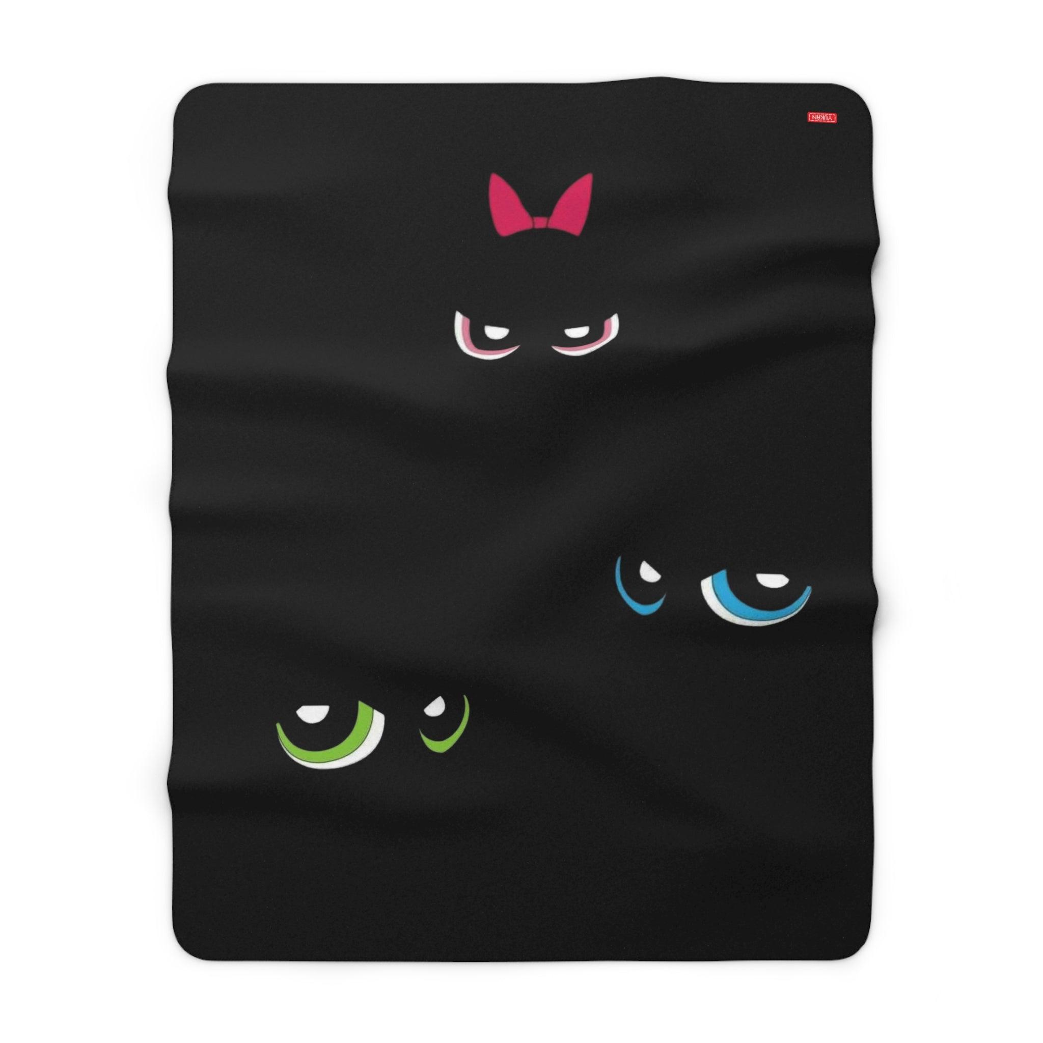 Sherpa Fleece Blanket - Power Puff