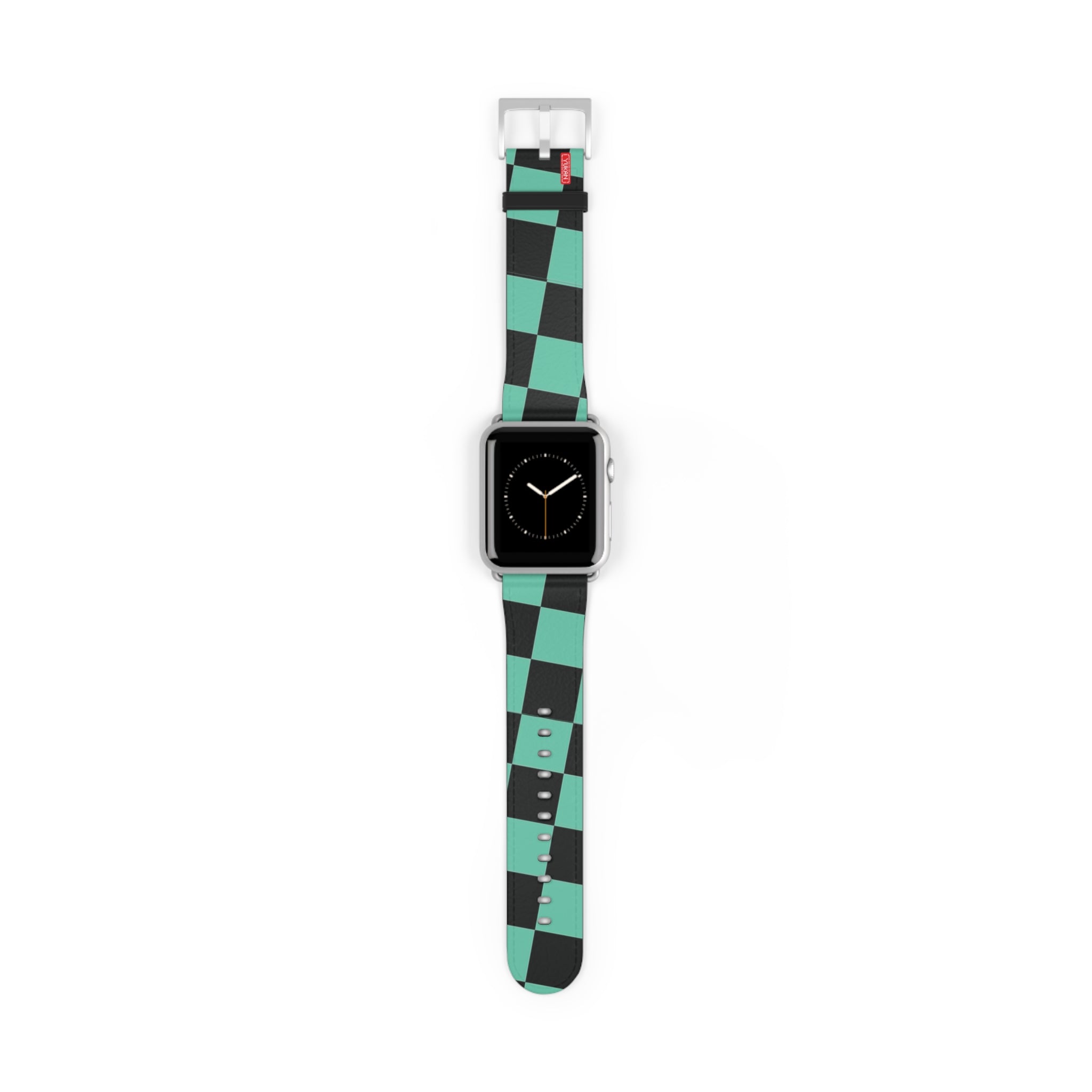 Lether Apple Watch Band - Kamado Tanjiro Pattern