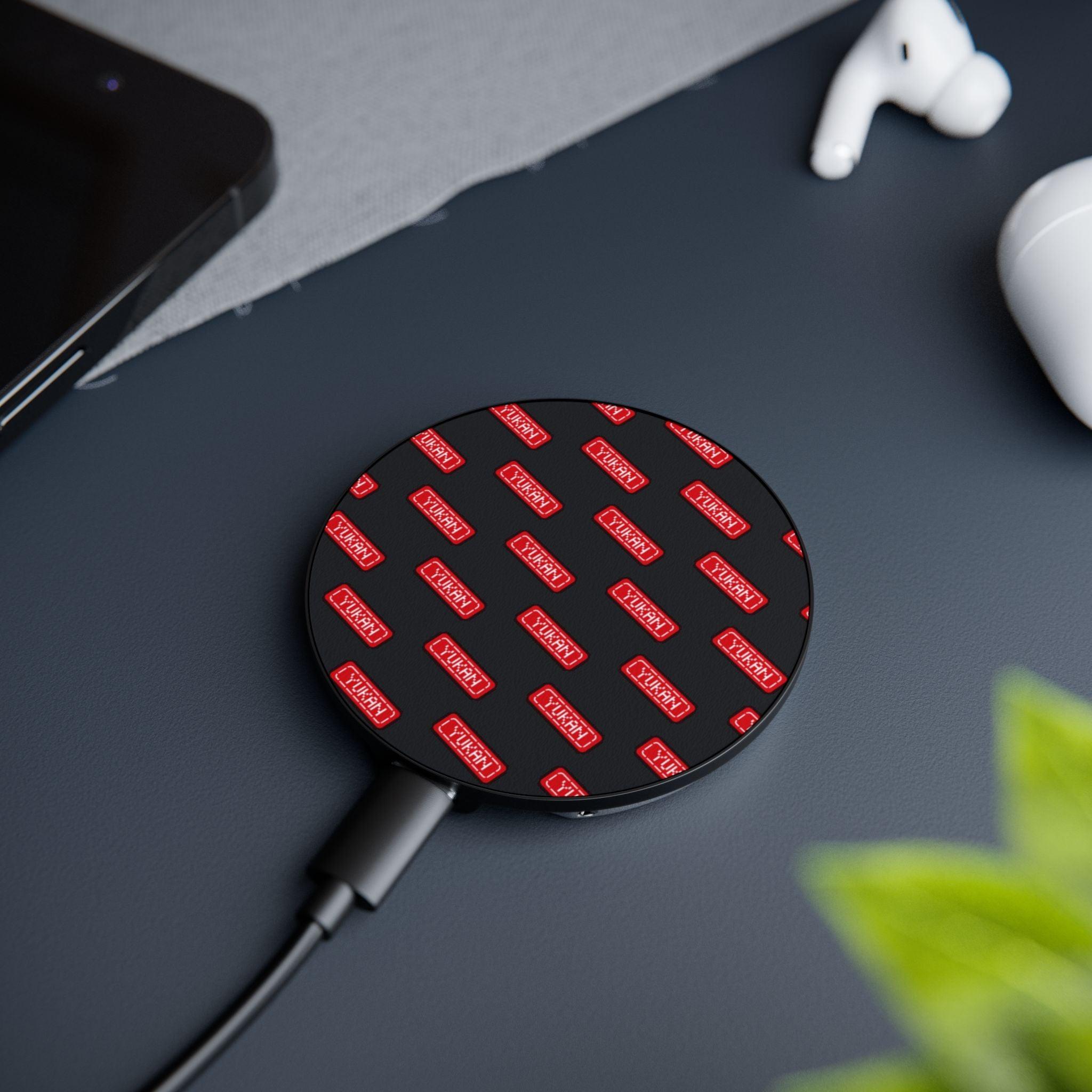 Magnetic Induction Charger - YUKAN ICONIC BLACK PAT - Yukan Iconic