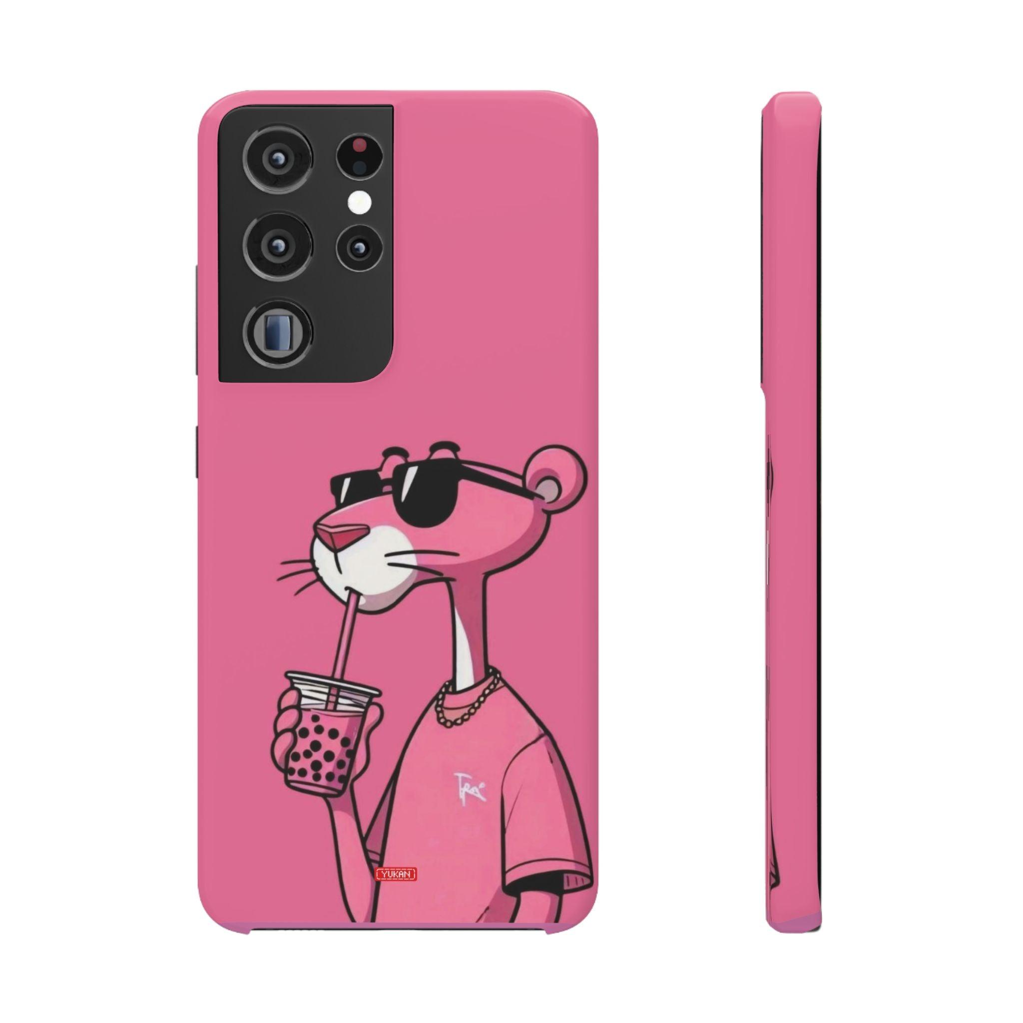 Snap Cases - Pink Bubble Tea - Yukan Iconic