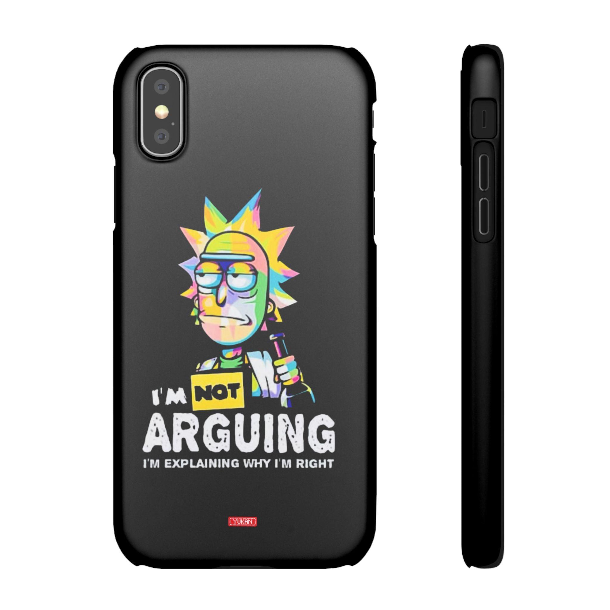 Snap Cases - "I Don't Arguing" - Yukan Iconic