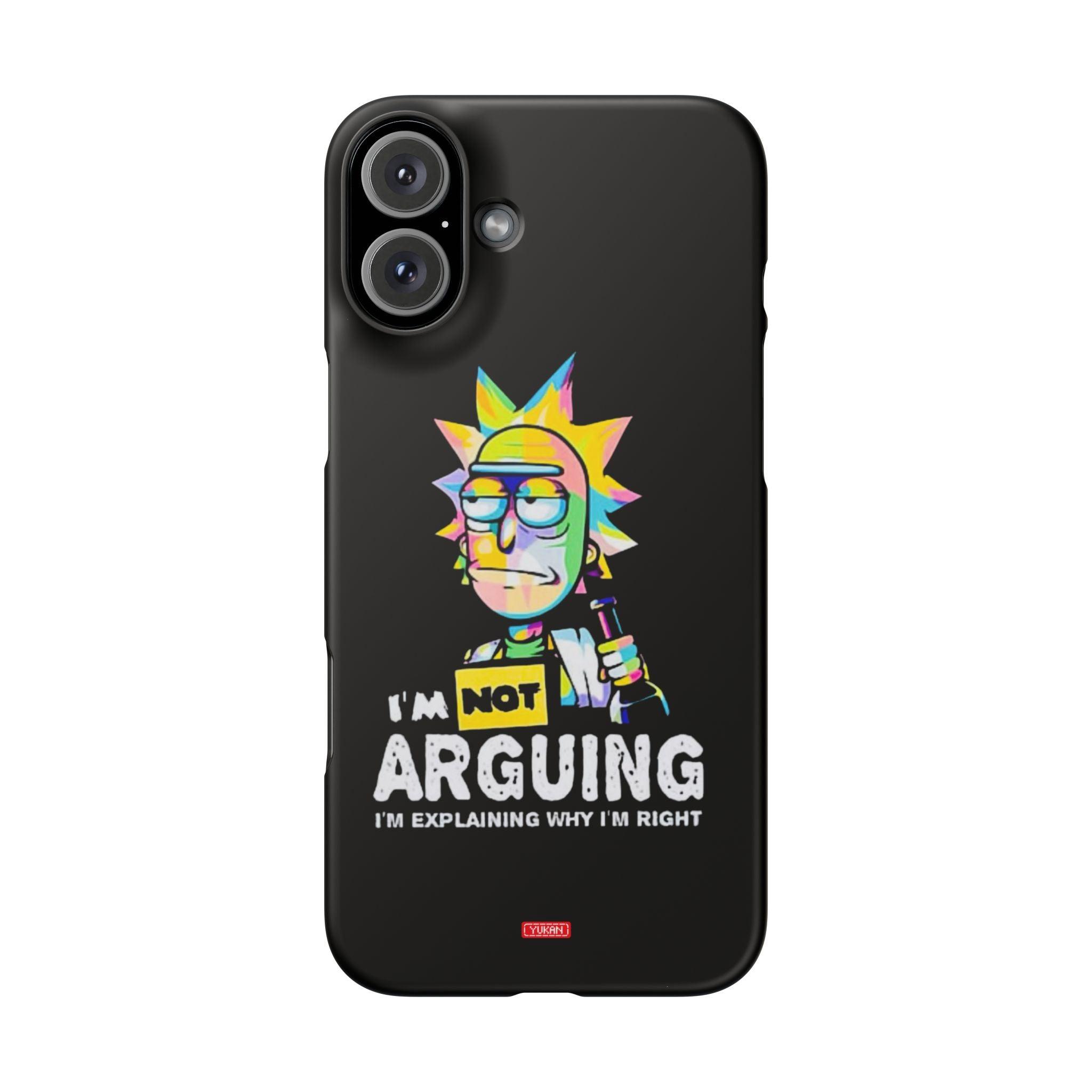 Snap Cases - "I Don't Arguing" - Yukan Iconic