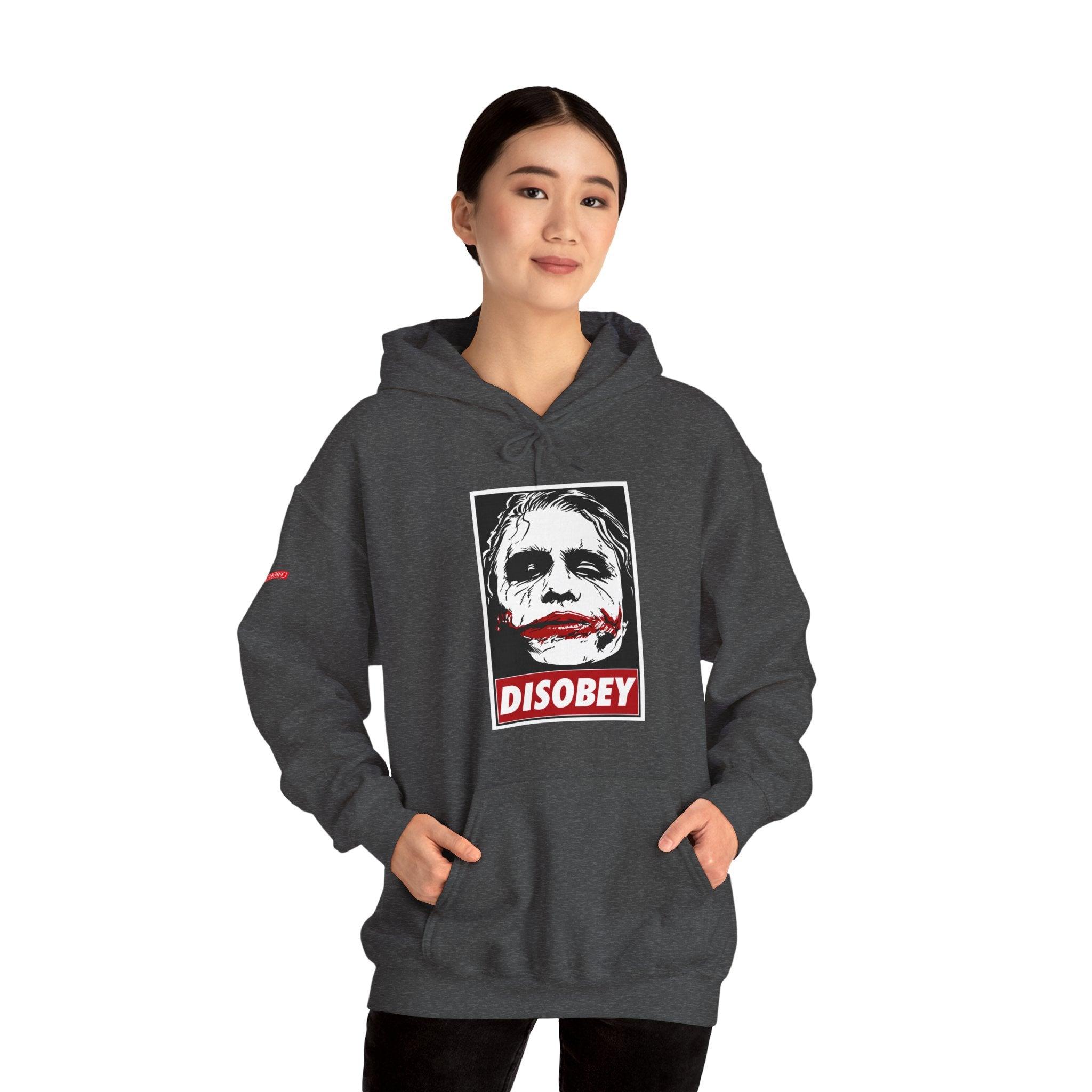 Hoodie | DC Comics - The Joker Disobey | Dark Edition - Yukan Iconic