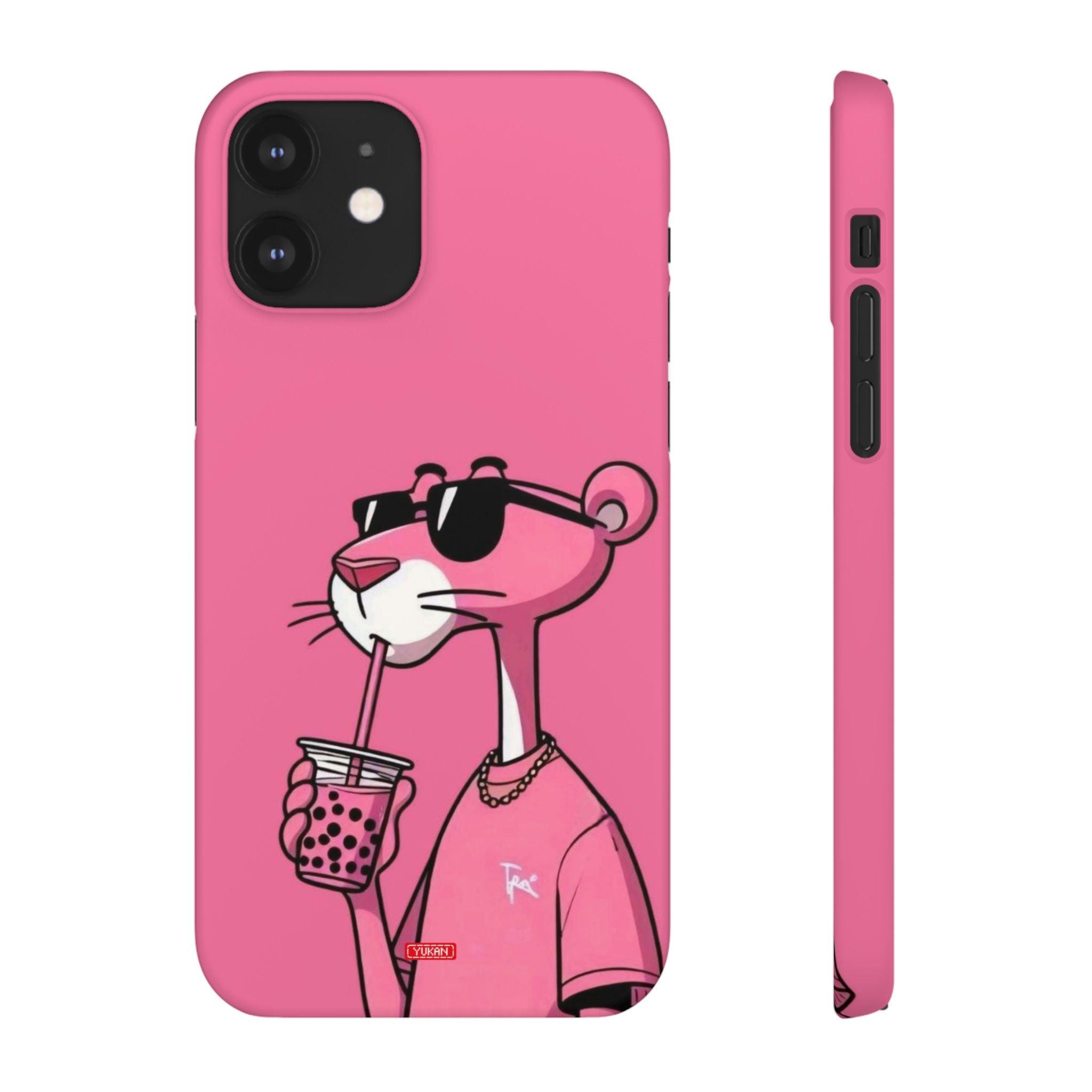 Snap Cases - Pink Bubble Tea - Yukan Iconic