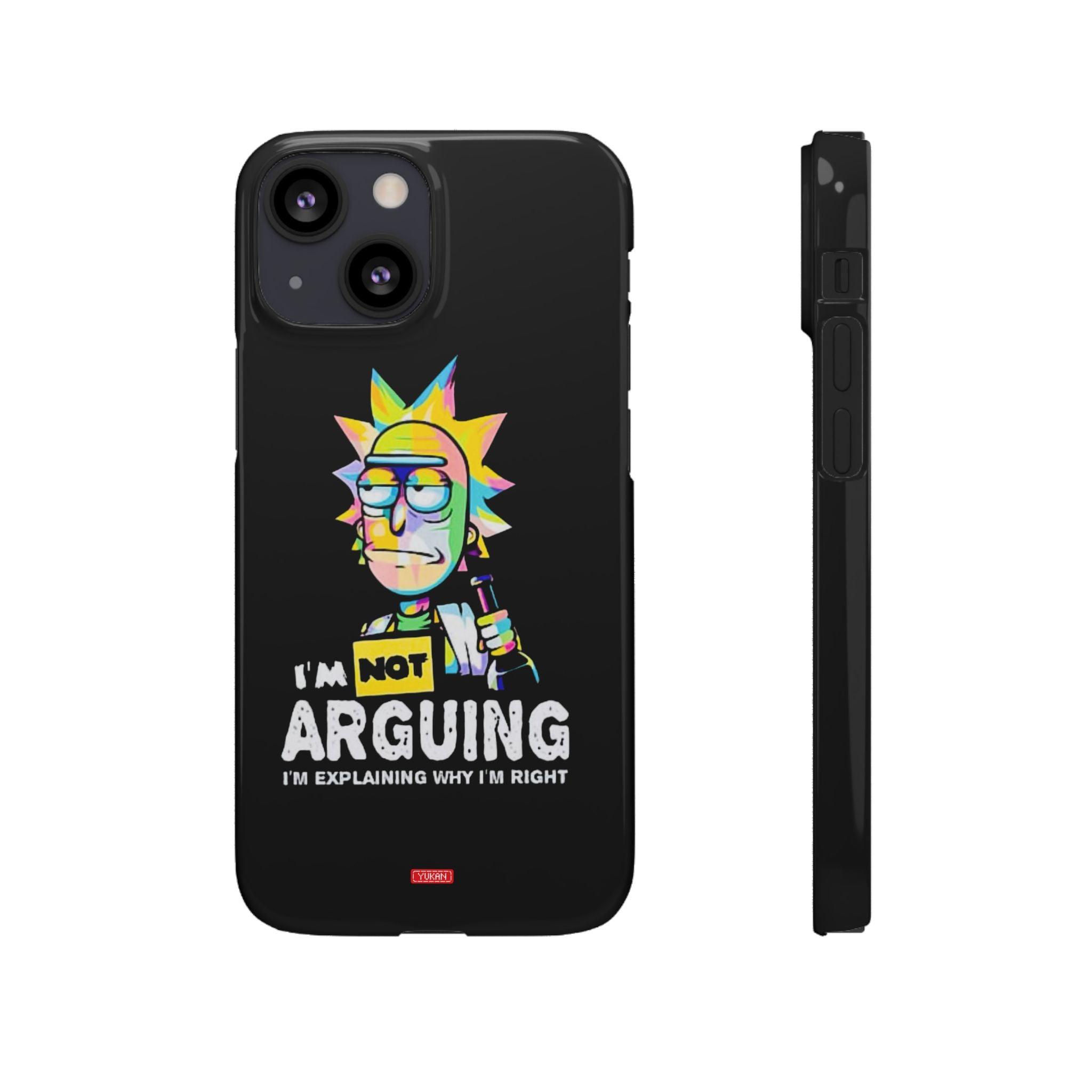 Snap Cases - "I Don't Arguing" - Yukan Iconic