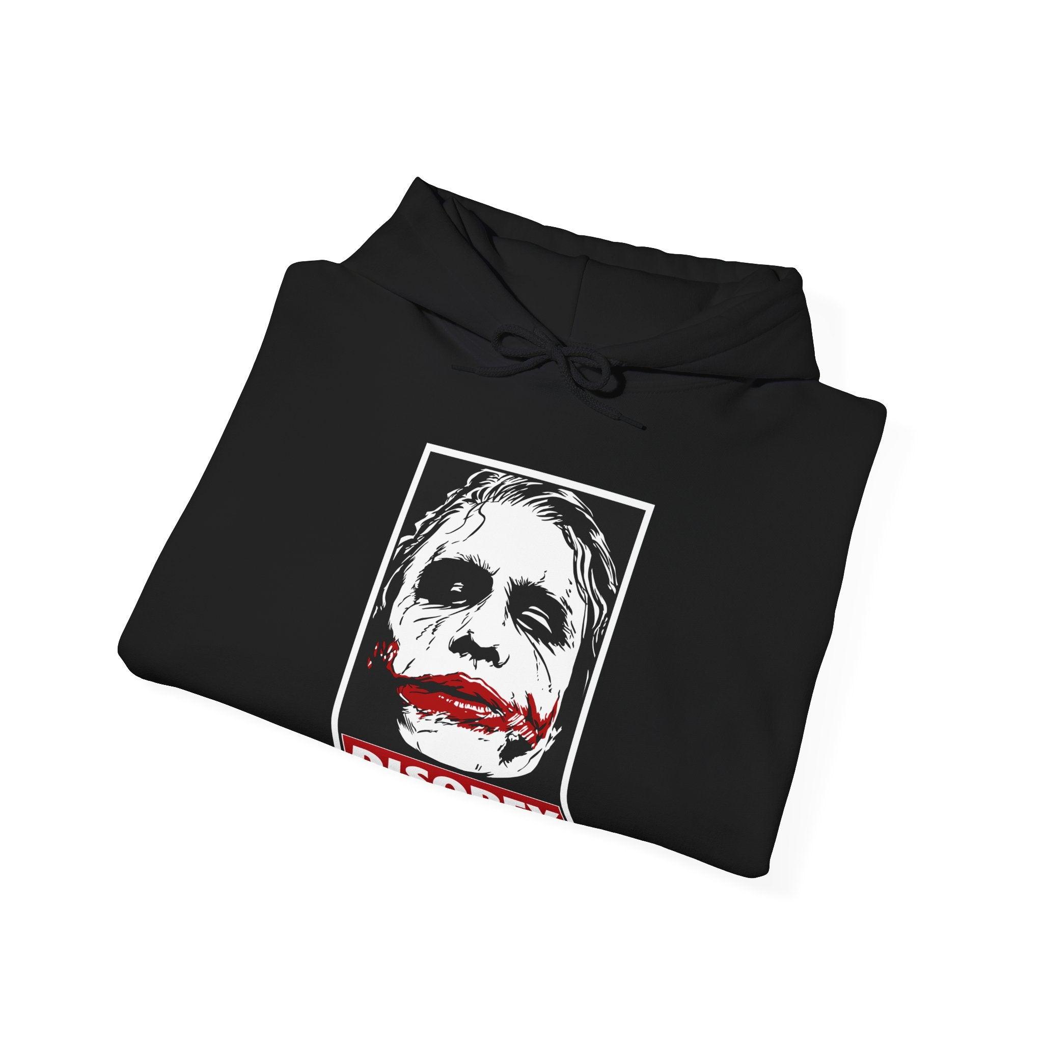 Hoodie | DC Comics - The Joker Disobey | Dark Edition - Yukan Iconic