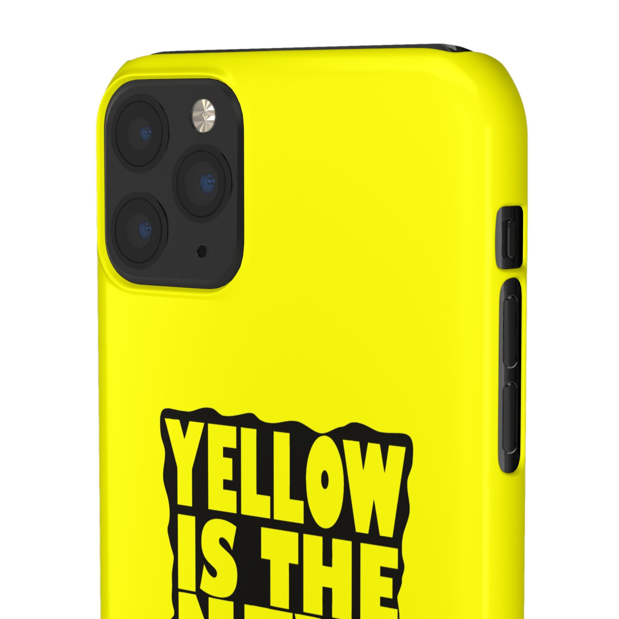 Snap Case - Yellow Is The New Black