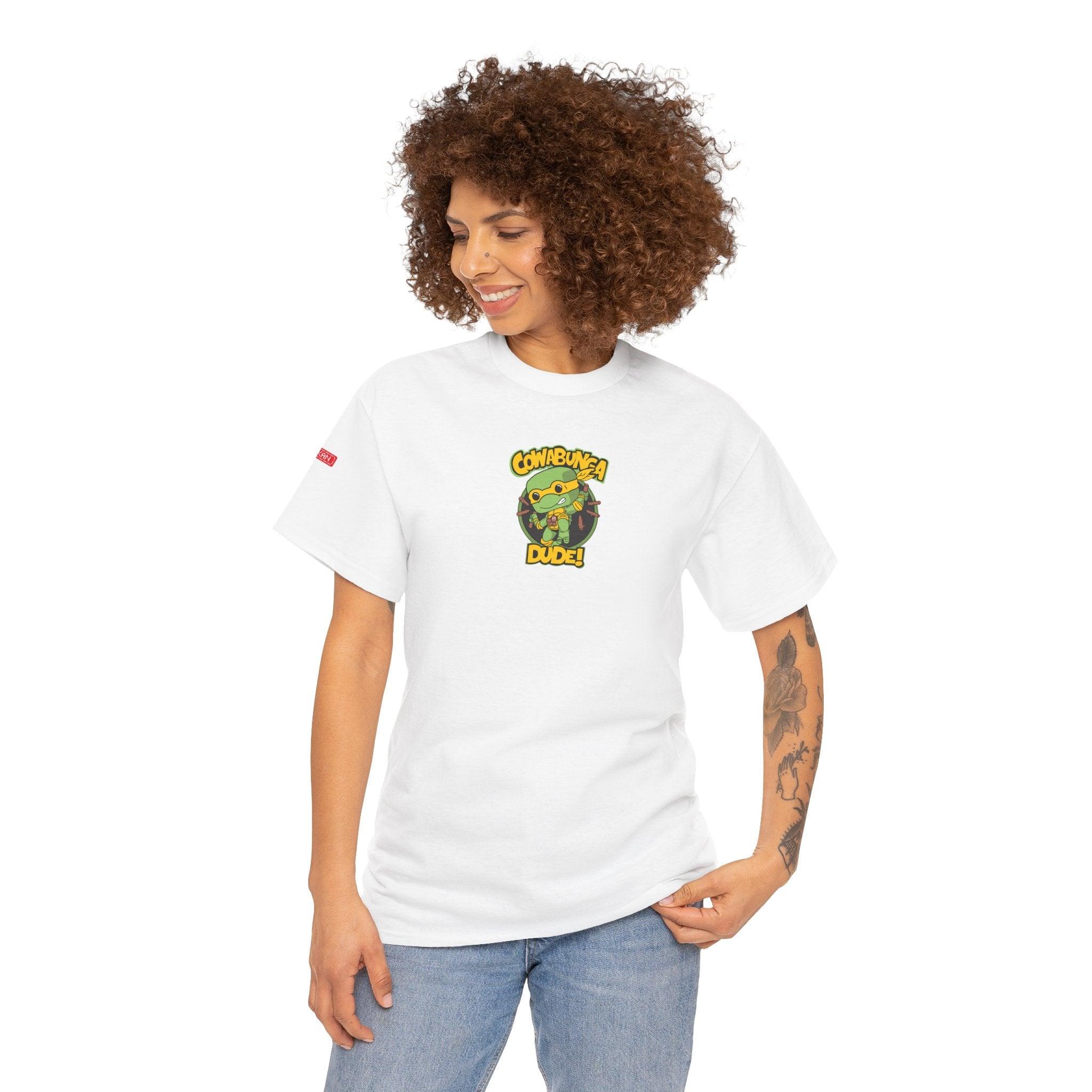 Unisex Heavy Cotton Tee - COWABUNGA! - Yukan Iconic