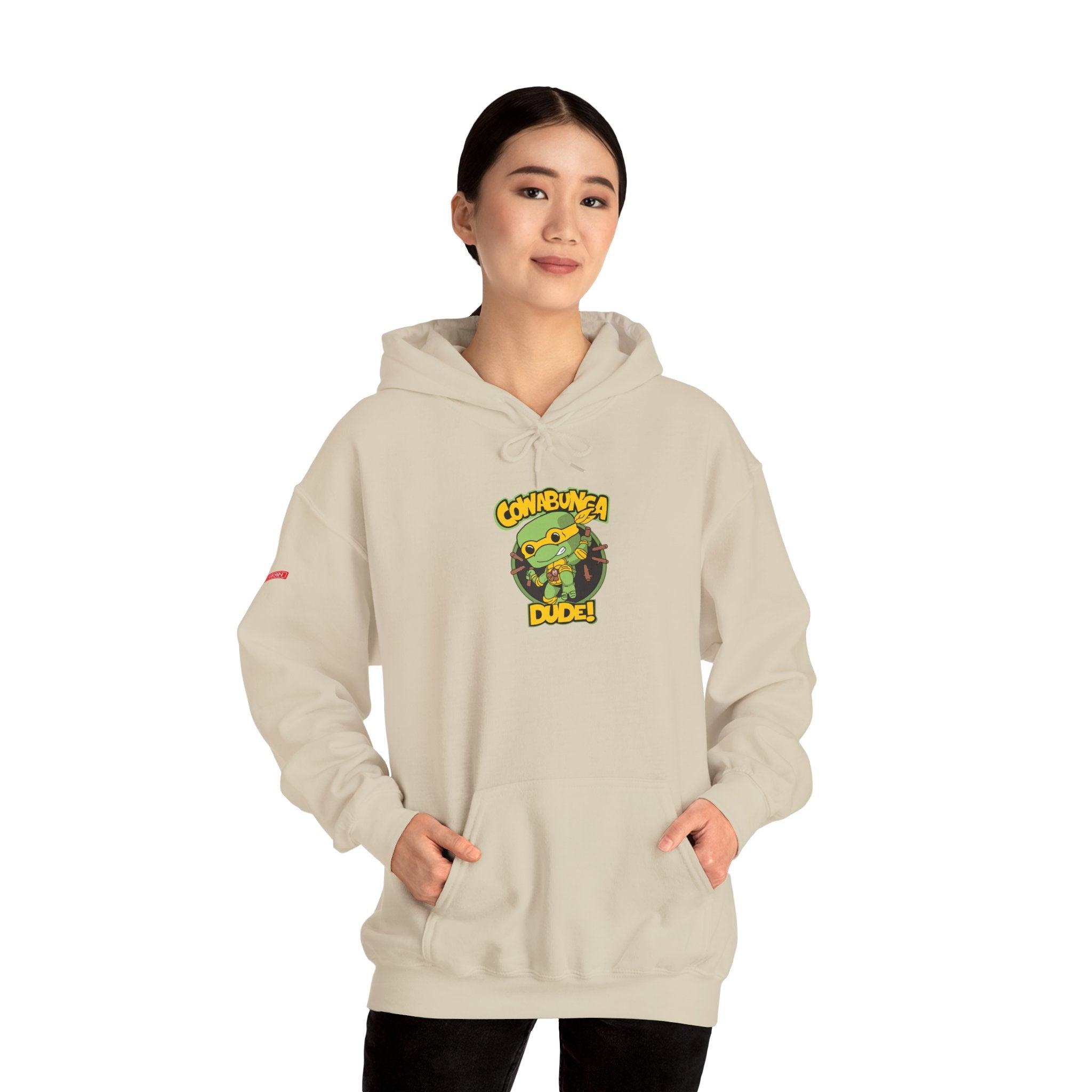 Hoodie | TMNT - COWABUNGA! | Vintage Style - Yukan Iconic