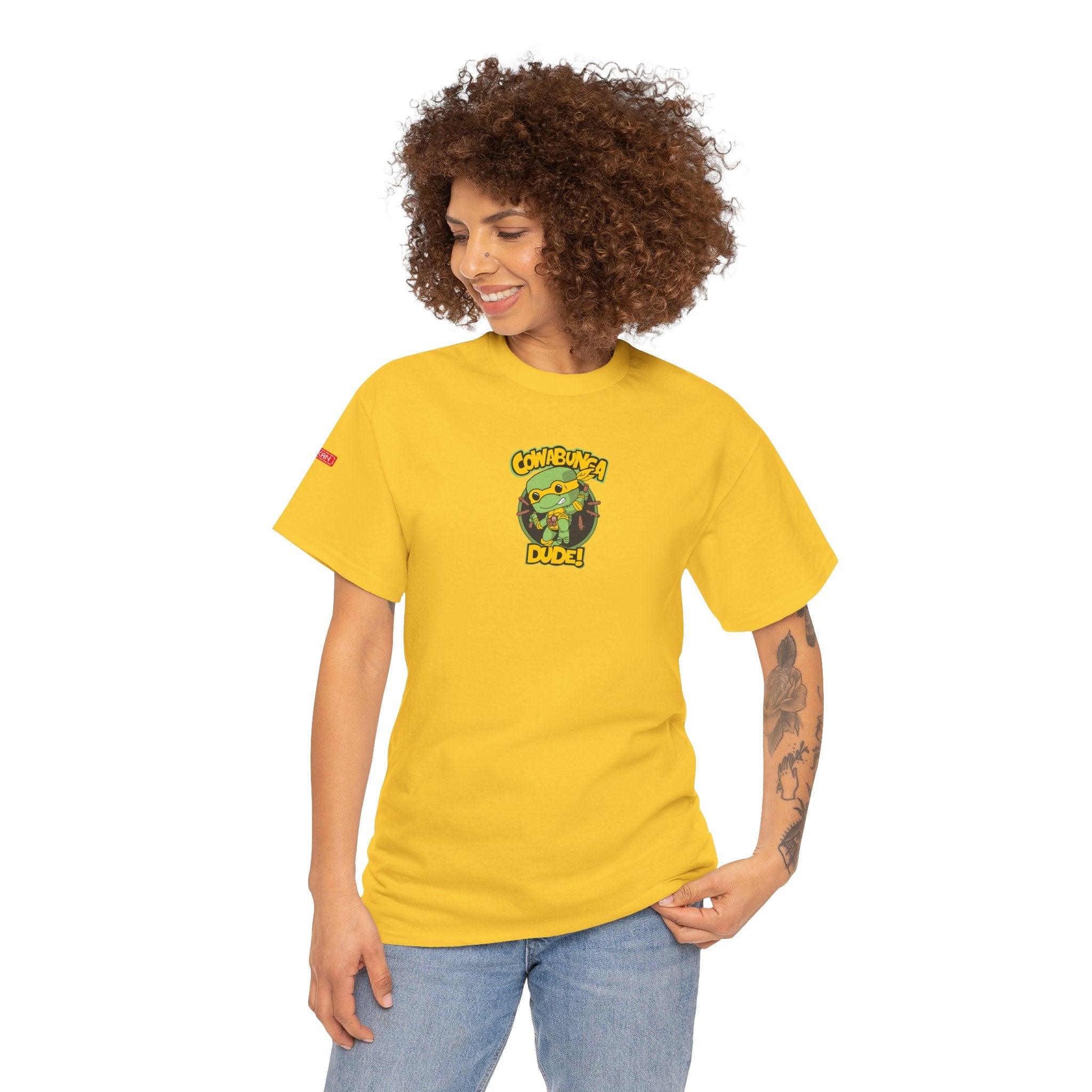 Unisex Heavy Cotton Tee - COWABUNGA! - Yukan Iconic