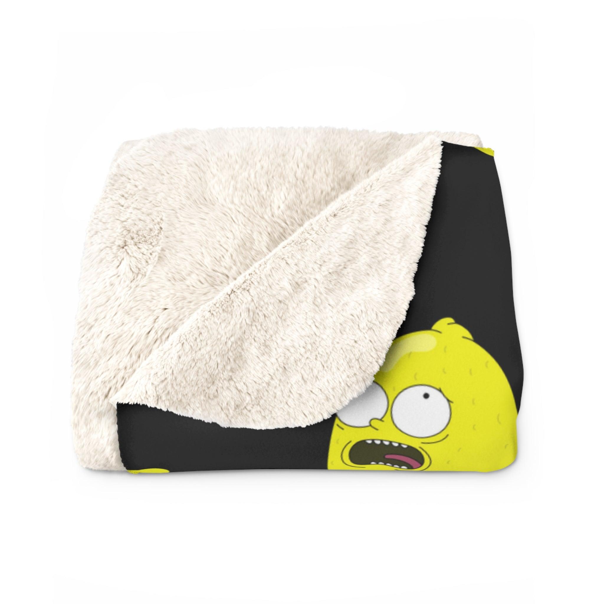 Sherpa Fleece Blanket - The Special Lemon - Yukan Iconic