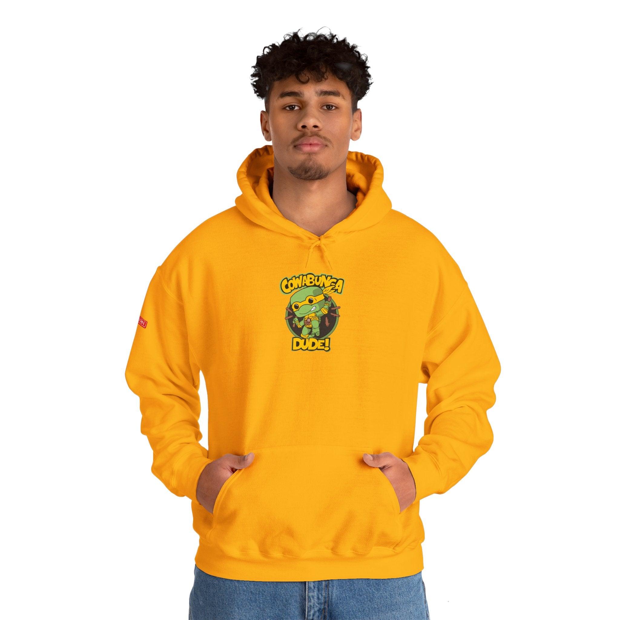 Hoodie | TMNT - COWABUNGA! | Vintage Style - Yukan Iconic