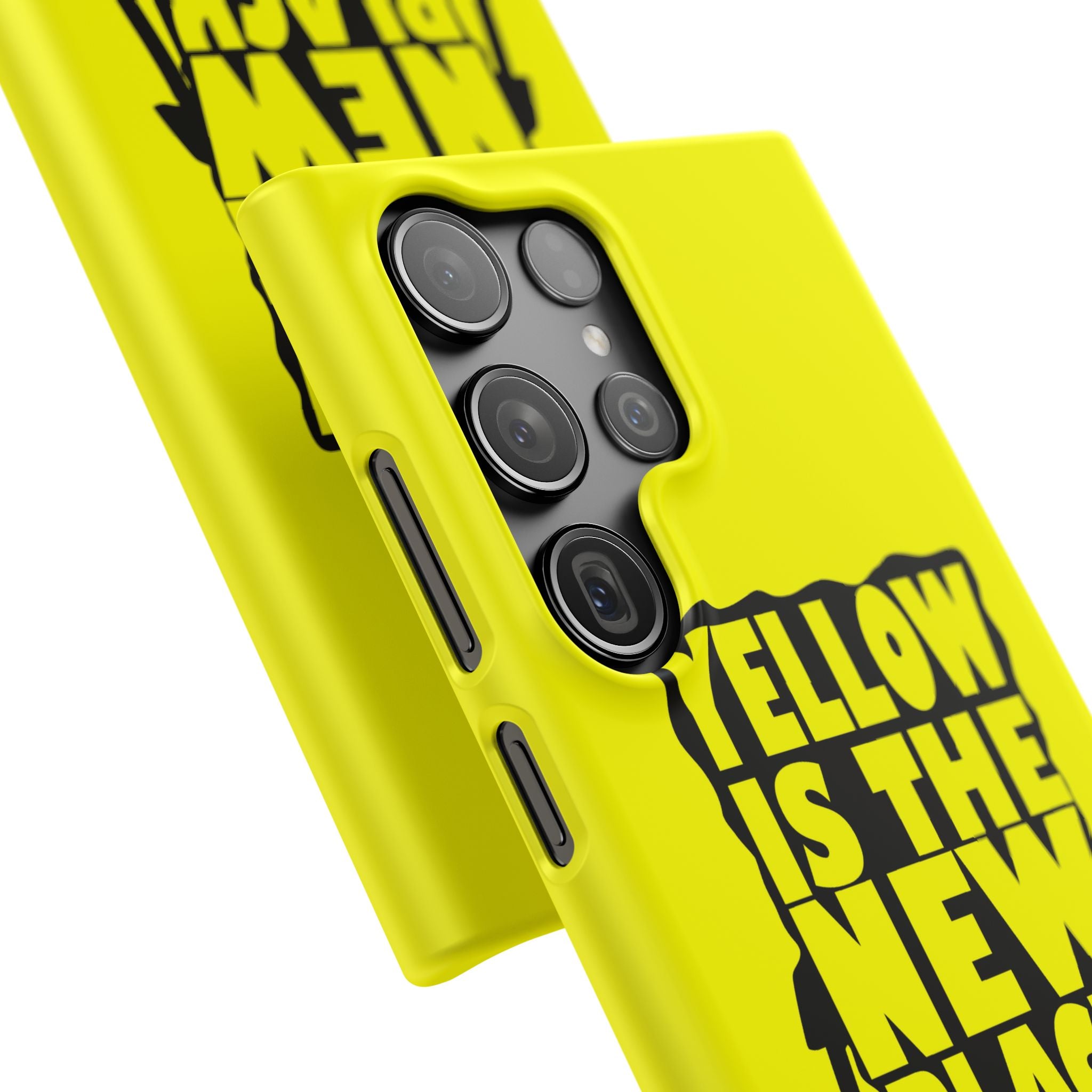 Snap Case - Yellow Is The New Black