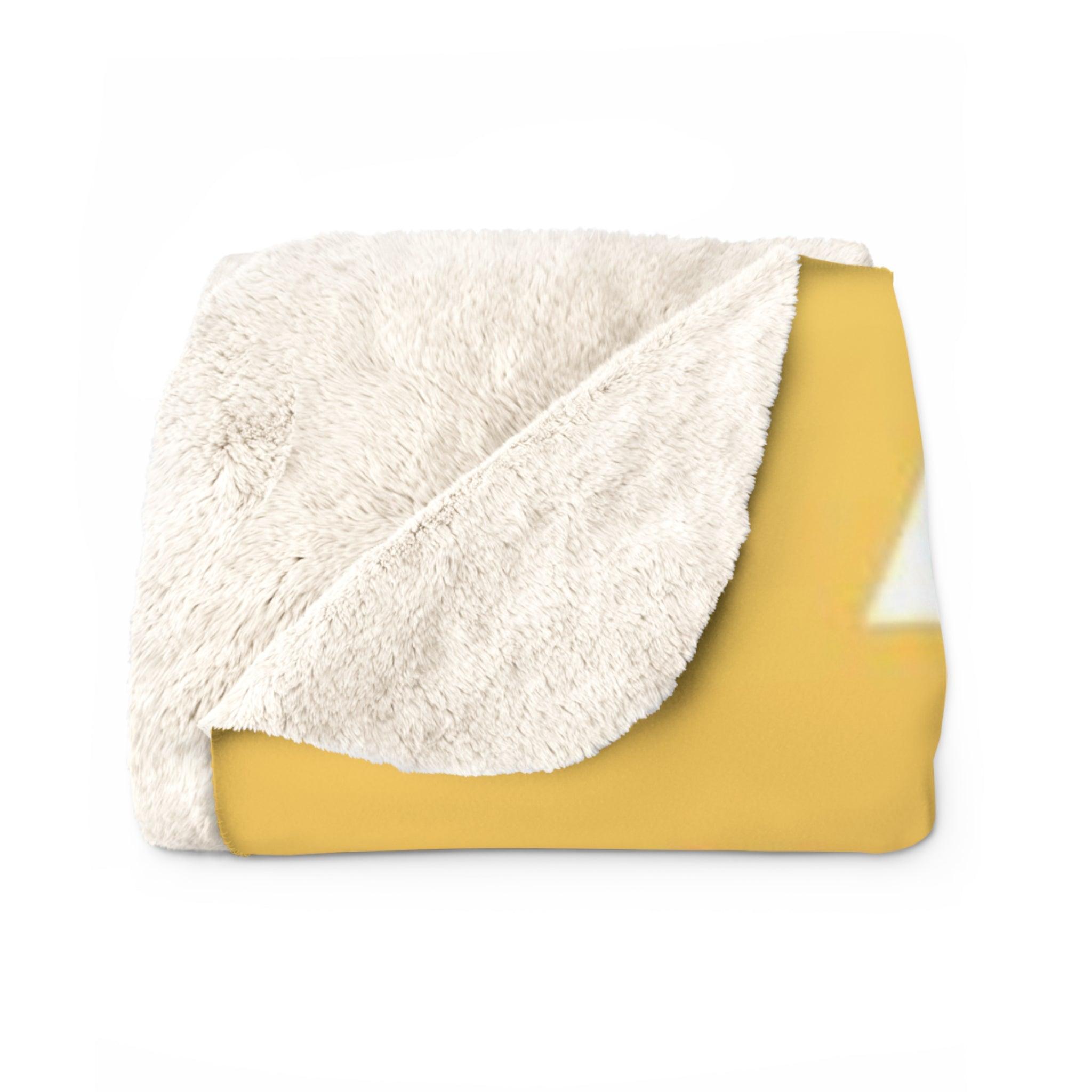 Sherpa Fleece Blanket - Zenitsu Style