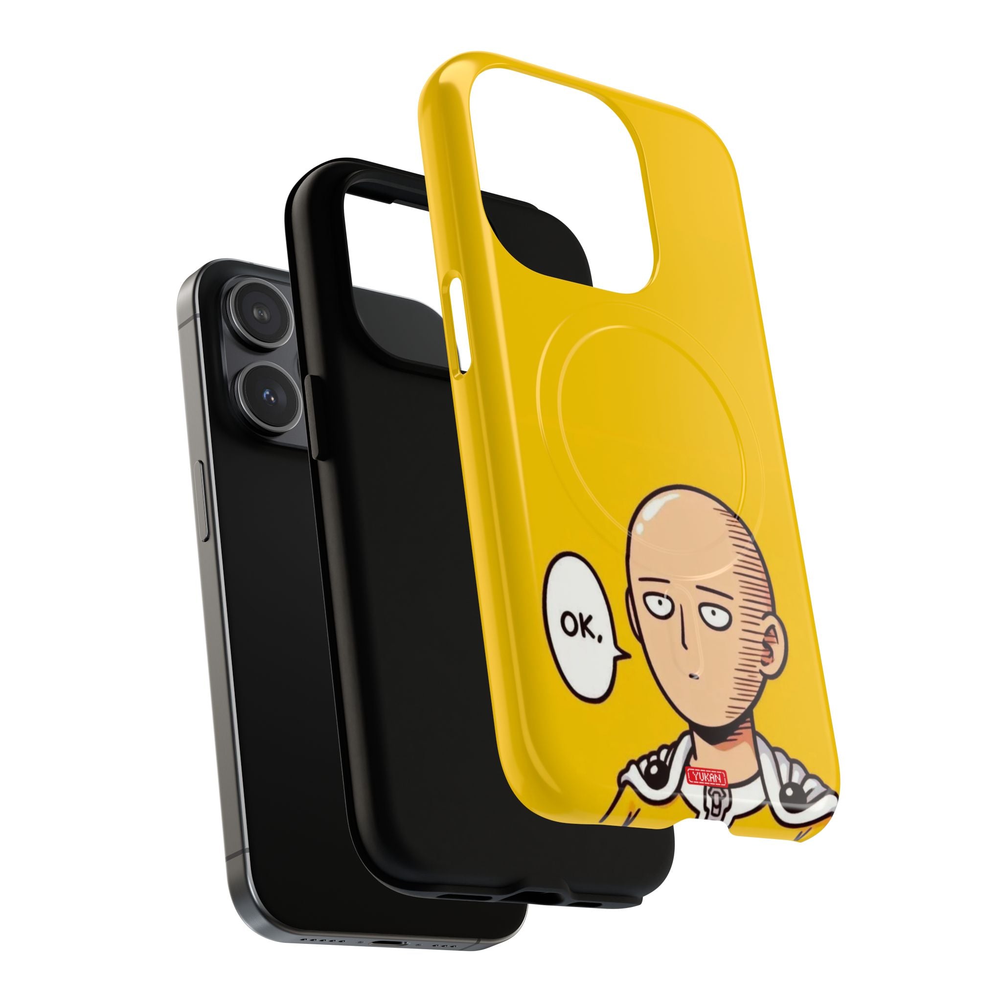 Tough MagSafe Case - One Punch Man "OK" - Yukan Iconic