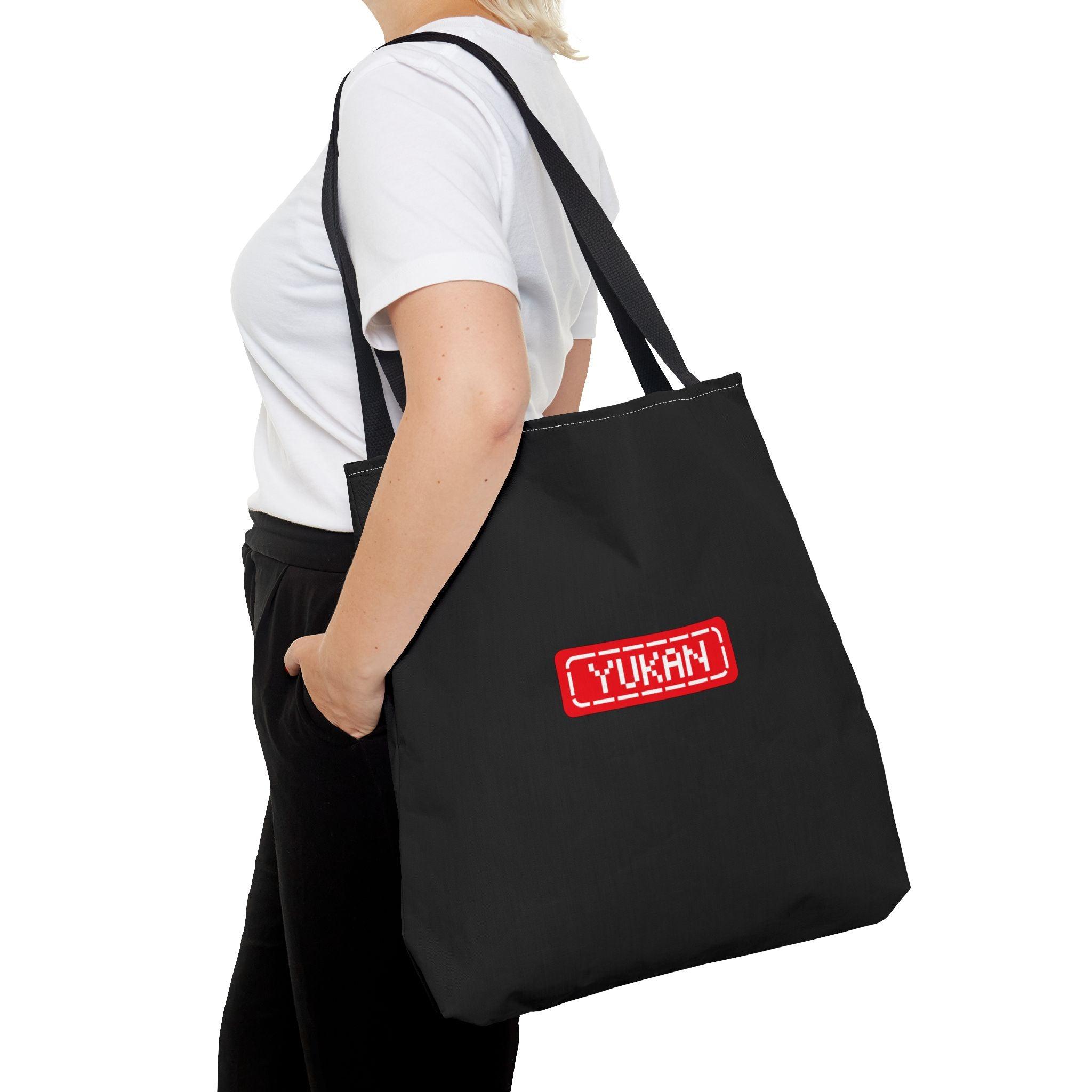 Tote Bag (AOP) - YUKAN ICONIC BLACK - Yukan Iconic